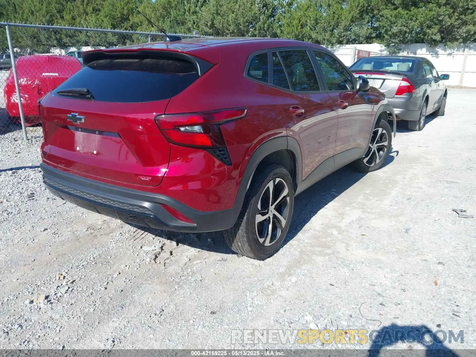 4 fotografías del automóvil dañado KL77LGE28RC137978 CHEVROLET TRAX 2024