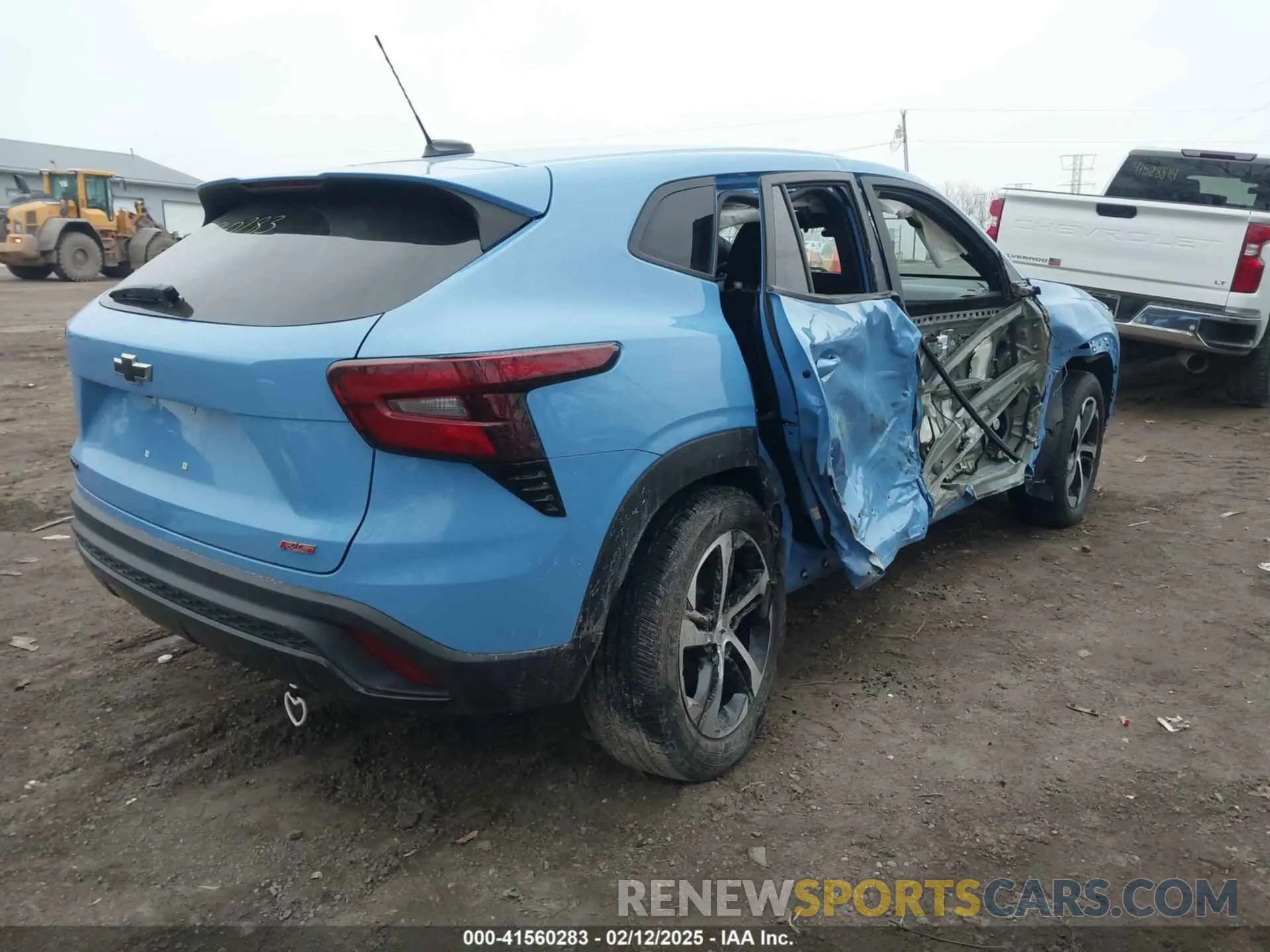 4 fotografías del automóvil dañado KL77LGE29RC081307 CHEVROLET TRAX 2024