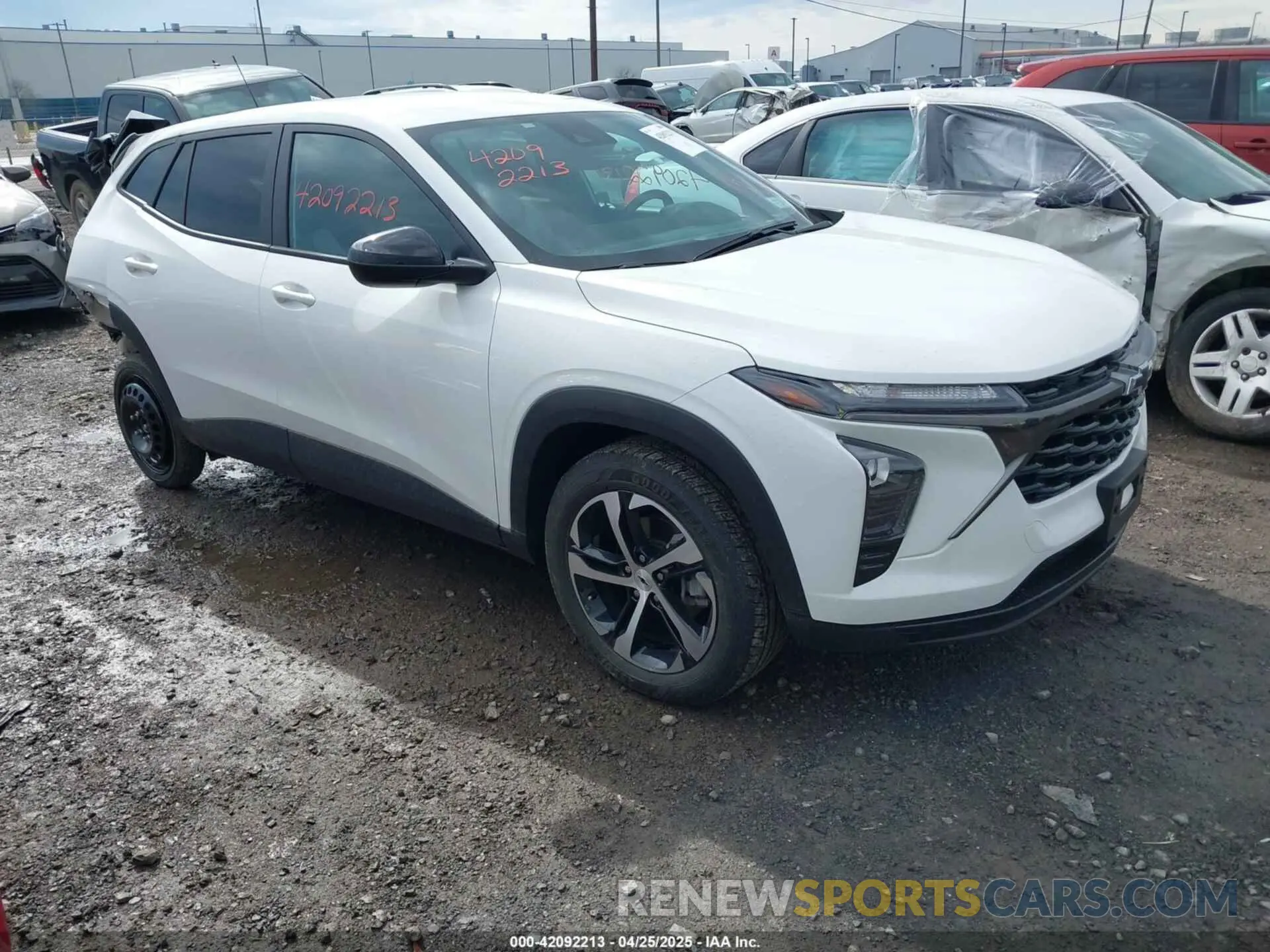 1 fotografías del automóvil dañado KL77LGE29RC183223 CHEVROLET TRAX 2024