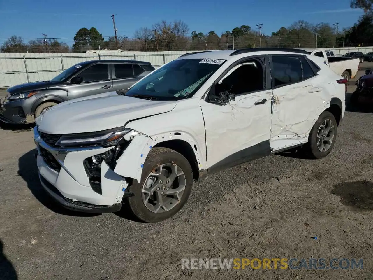 1 fotografías del automóvil dañado KL77LHE20RC219290 CHEVROLET TRAX 2024