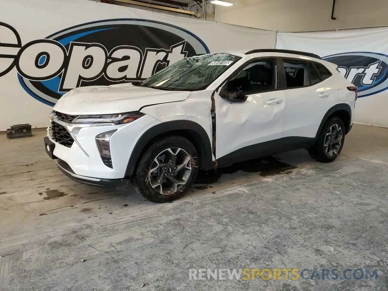 1 fotografías del automóvil dañado KL77LHE20RC234064 CHEVROLET TRAX 2024
