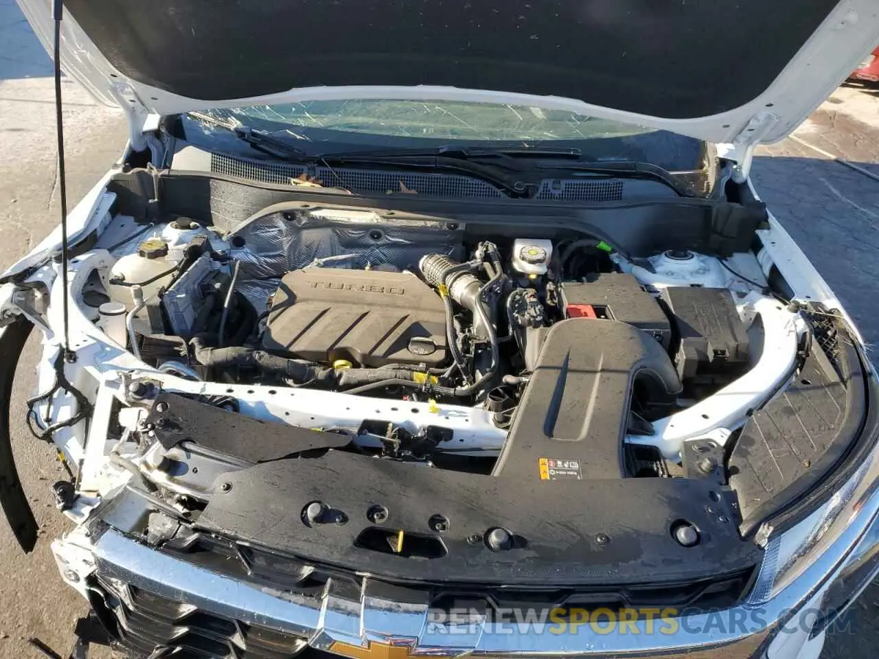 12 fotografías del automóvil dañado KL77LHE20RC234064 CHEVROLET TRAX 2024