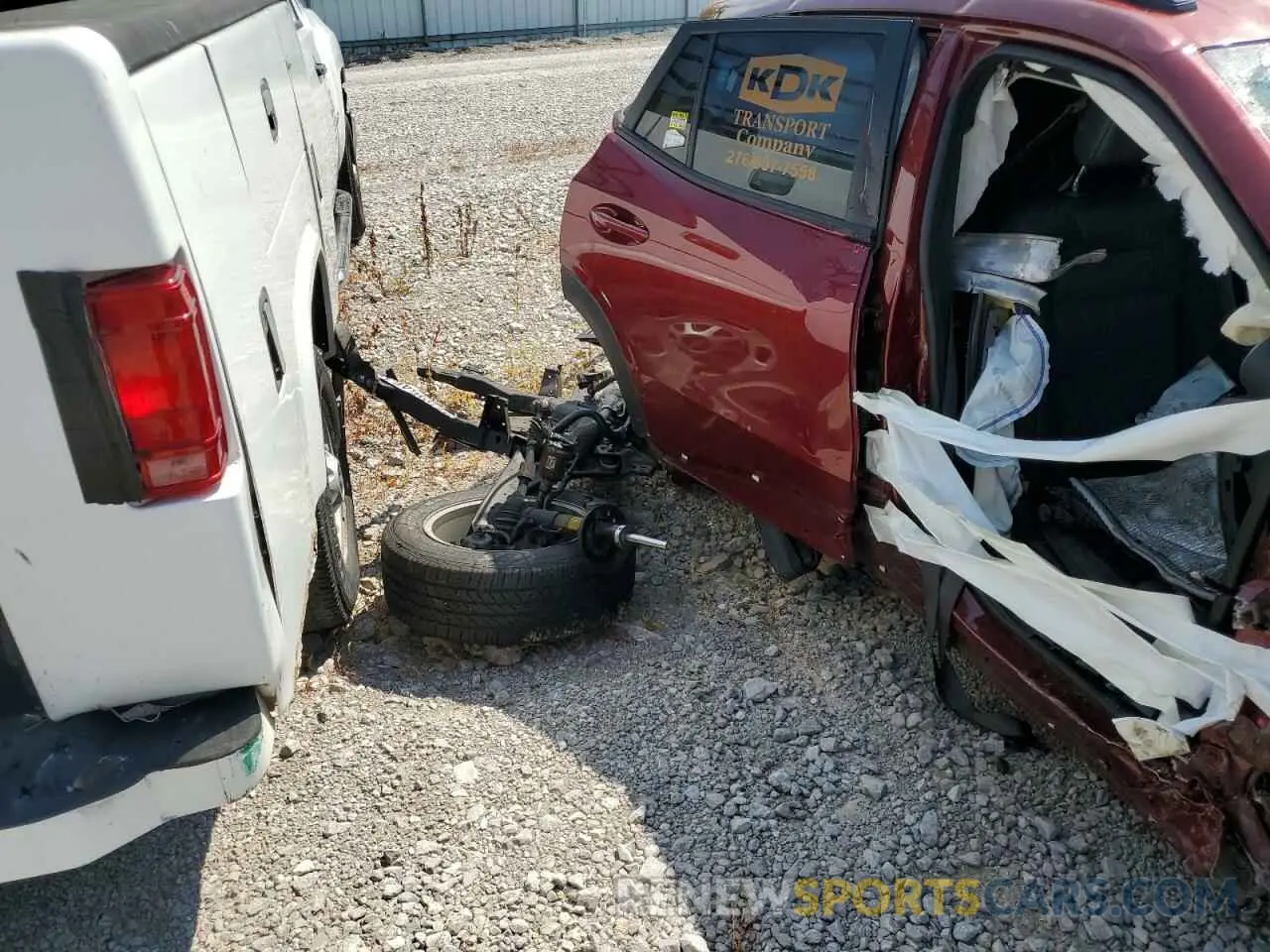 13 fotografías del automóvil dañado KL77LHE21RC009006 CHEVROLET TRAX 2024
