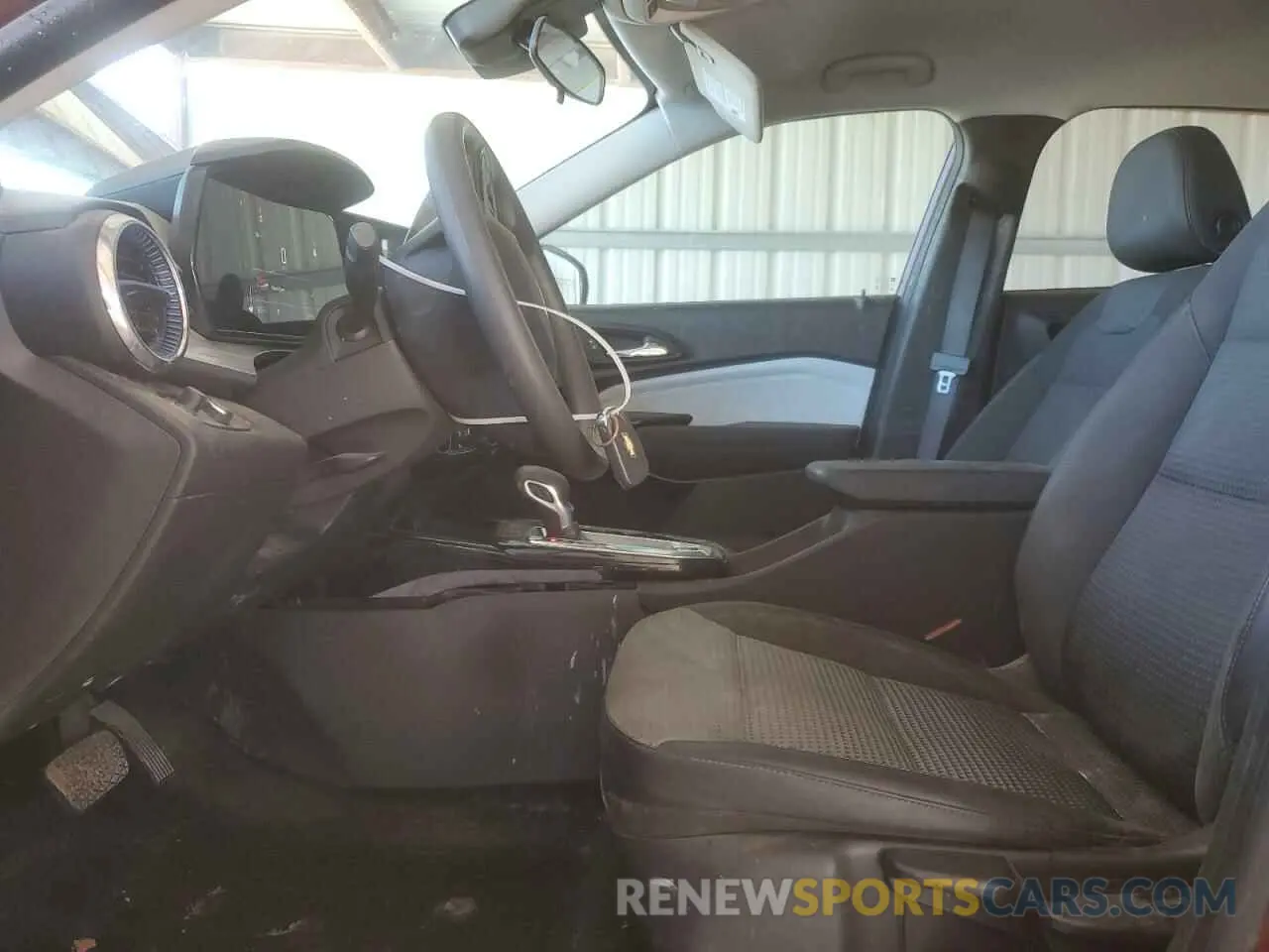 7 fotografías del automóvil dañado KL77LHE21RC014223 CHEVROLET TRAX 2024