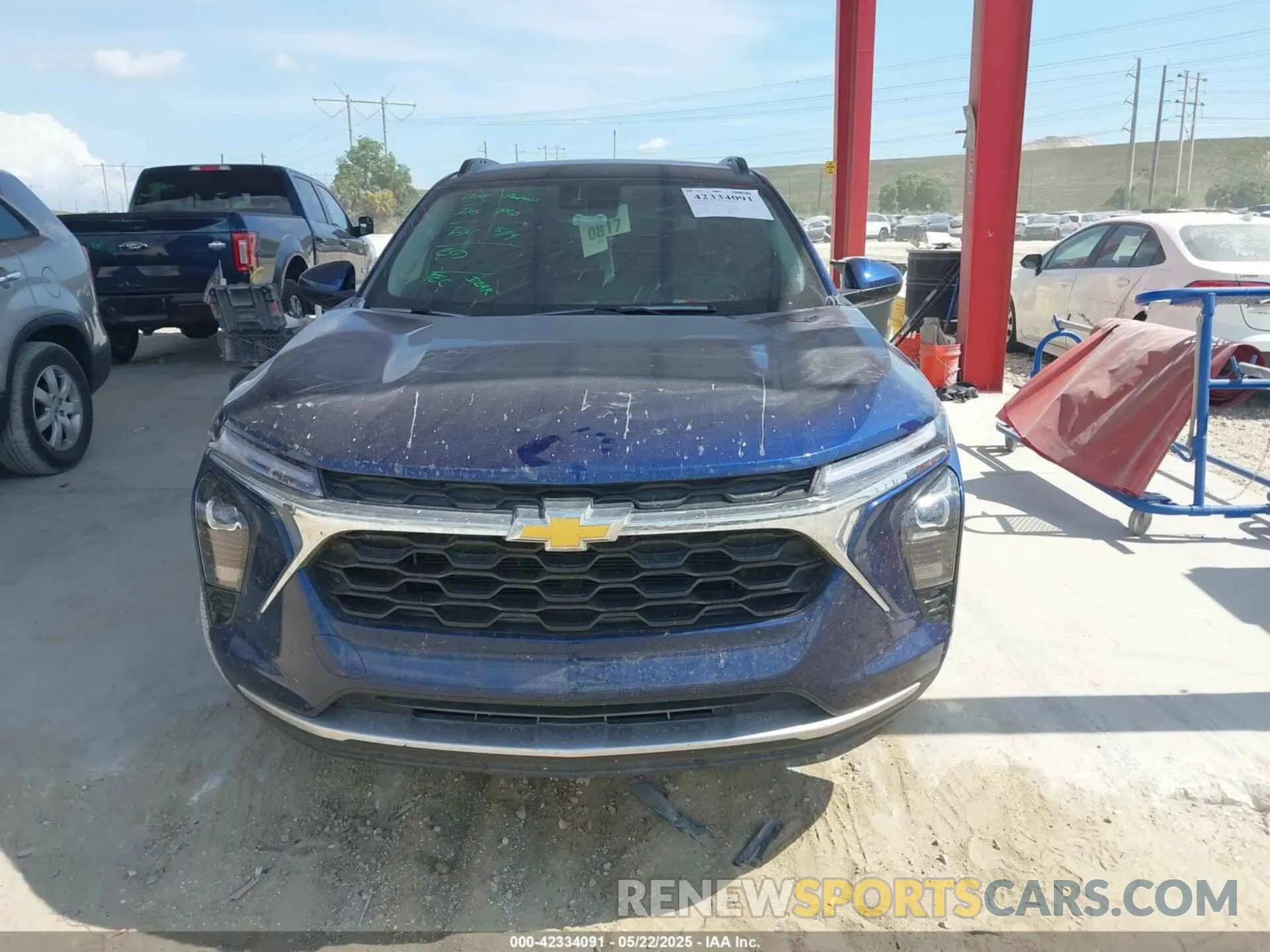 12 fotografías del automóvil dañado KL77LHE21RC059887 CHEVROLET TRAX 2024
