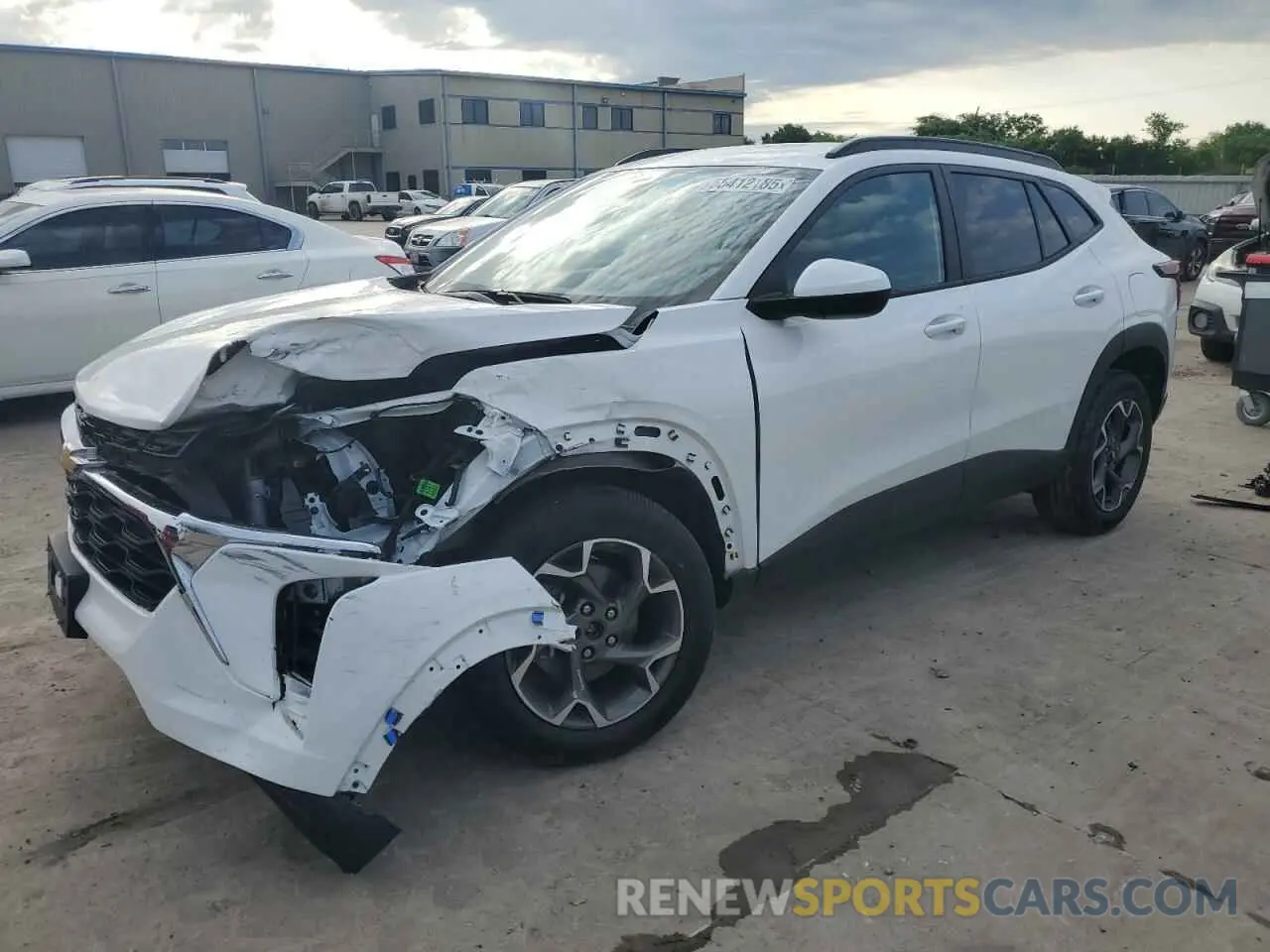 1 fotografías del automóvil dañado KL77LHE22RC030382 CHEVROLET TRAX 2024