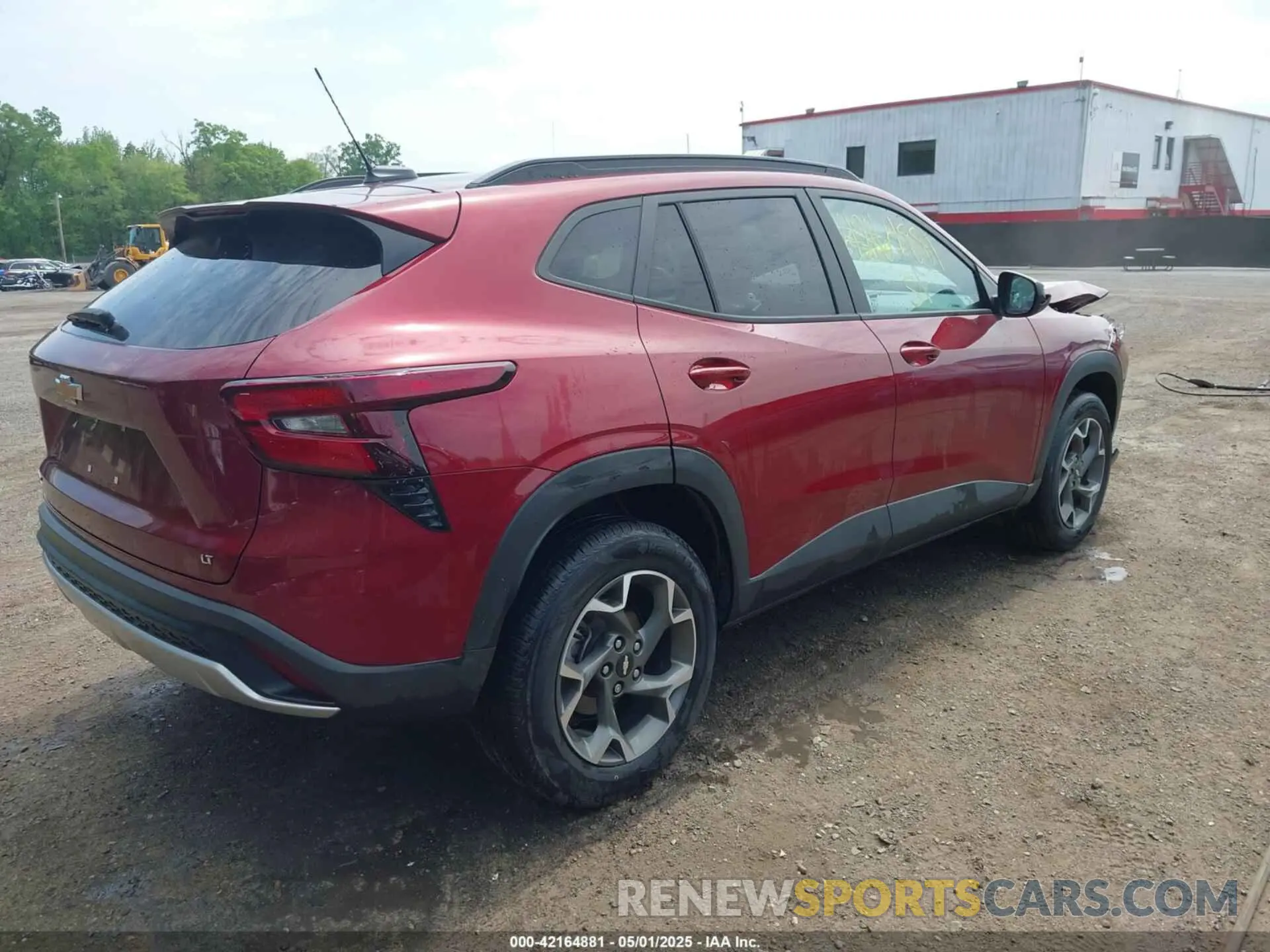 4 fotografías del automóvil dañado KL77LHE22RC042497 CHEVROLET TRAX 2024