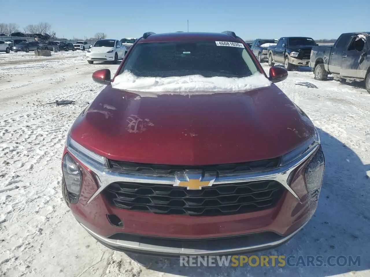 5 fotografías del automóvil dañado KL77LHE22RC045142 CHEVROLET TRAX 2024