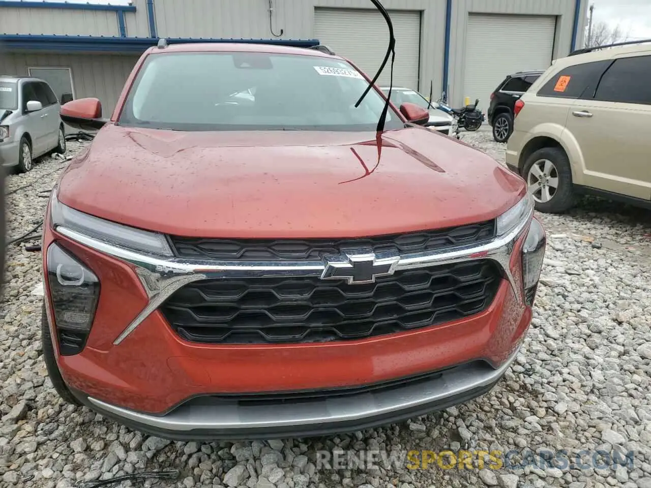 5 fotografías del automóvil dañado KL77LHE22RC142406 CHEVROLET TRAX 2024