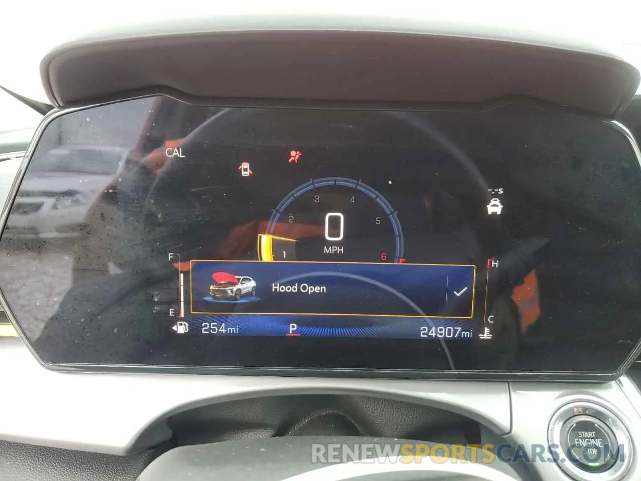 9 fotografías del automóvil dañado KL77LHE22RC142406 CHEVROLET TRAX 2024