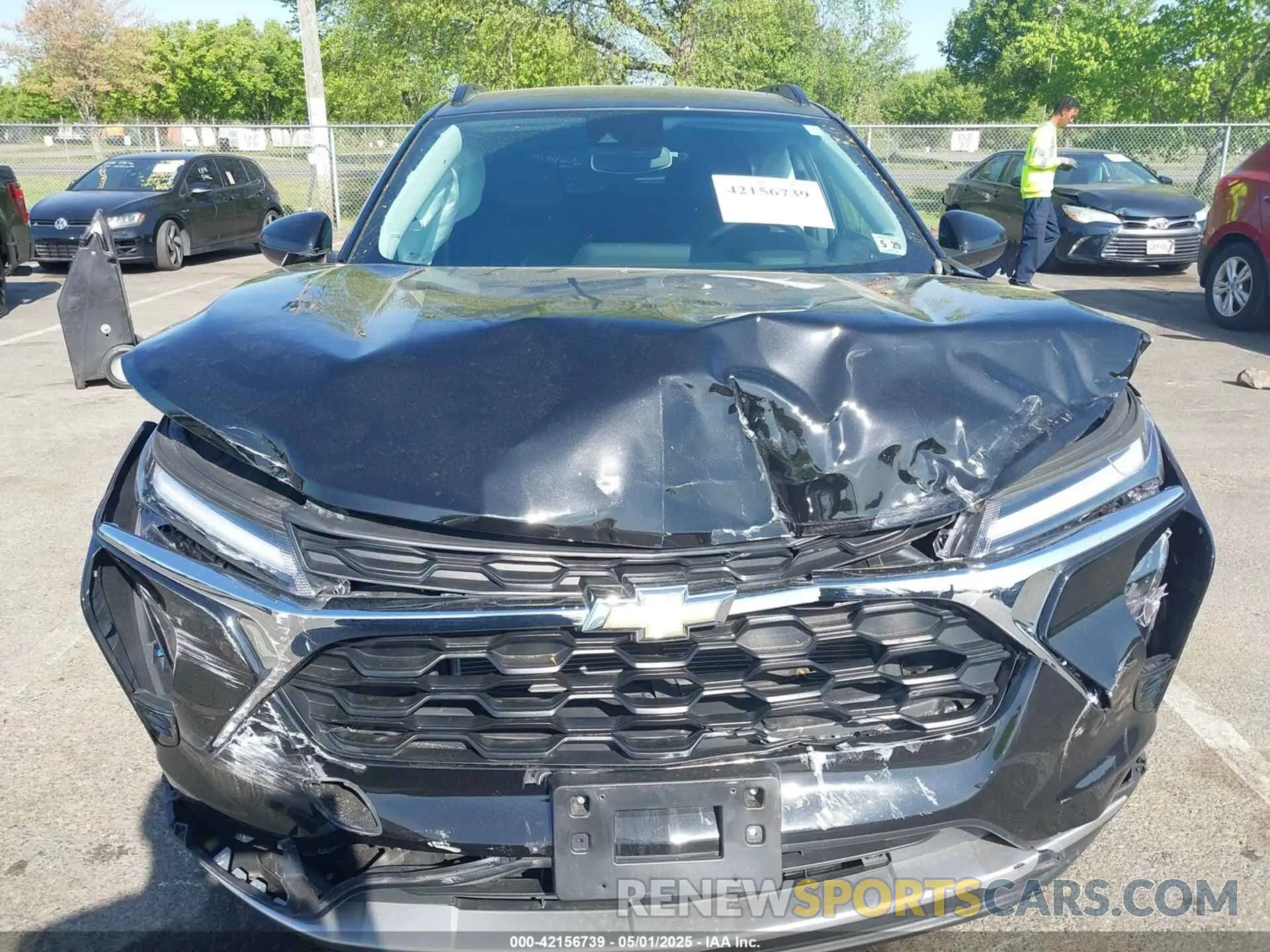 6 fotografías del automóvil dañado KL77LHE22RC175129 CHEVROLET TRAX 2024