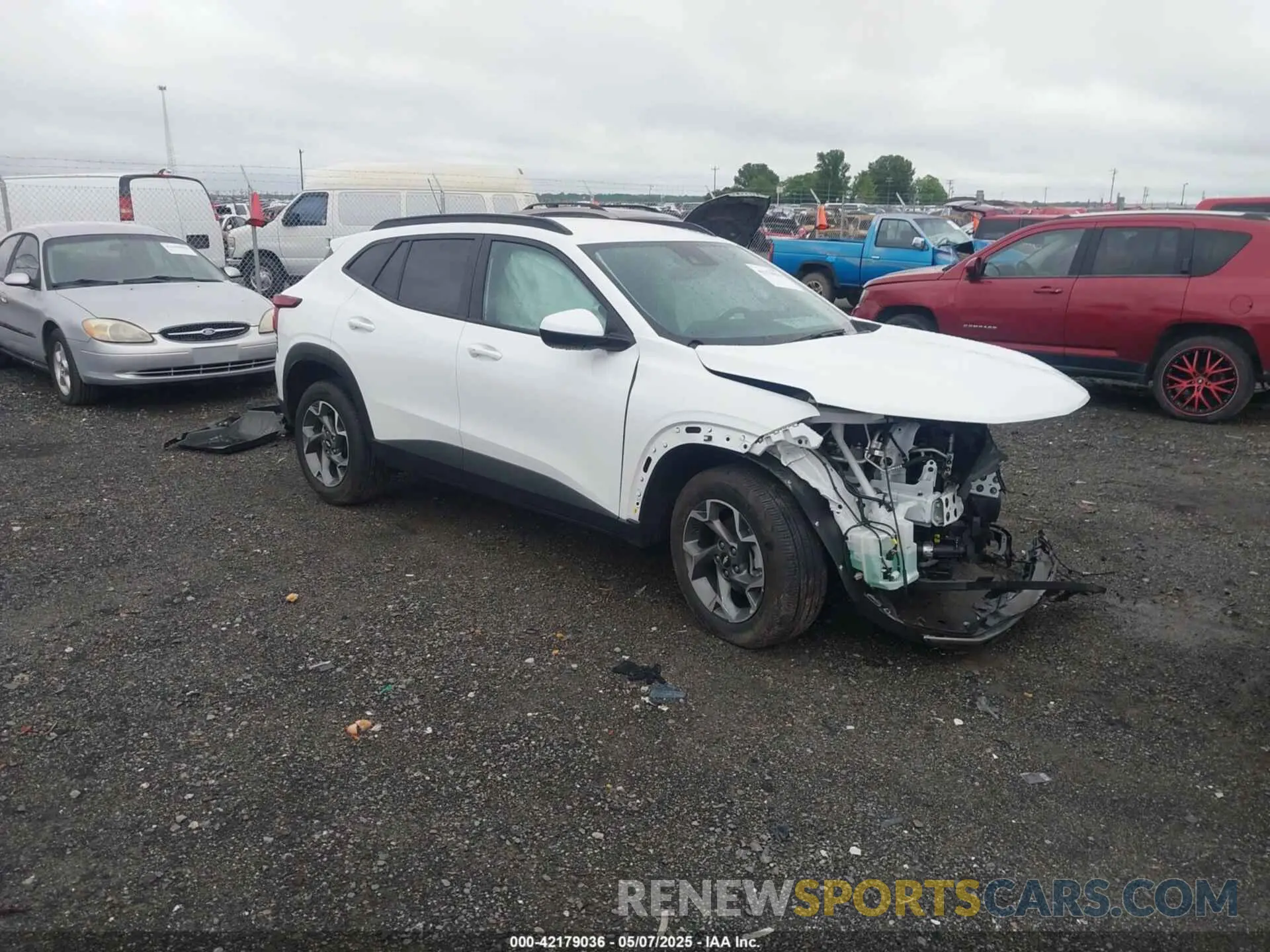 1 fotografías del automóvil dañado KL77LHE22RC241307 CHEVROLET TRAX 2024