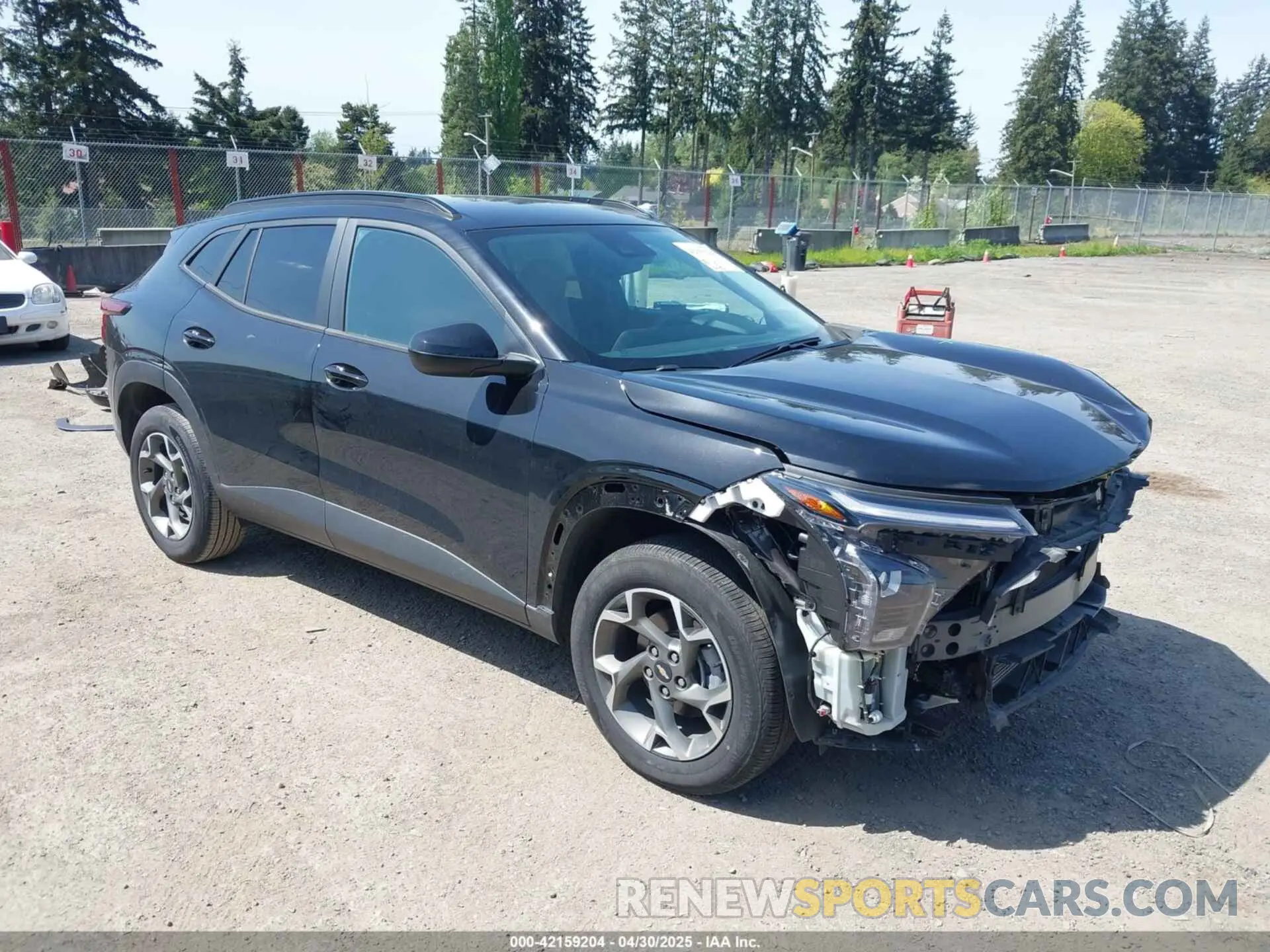 1 fotografías del automóvil dañado KL77LHE23RC170392 CHEVROLET TRAX 2024