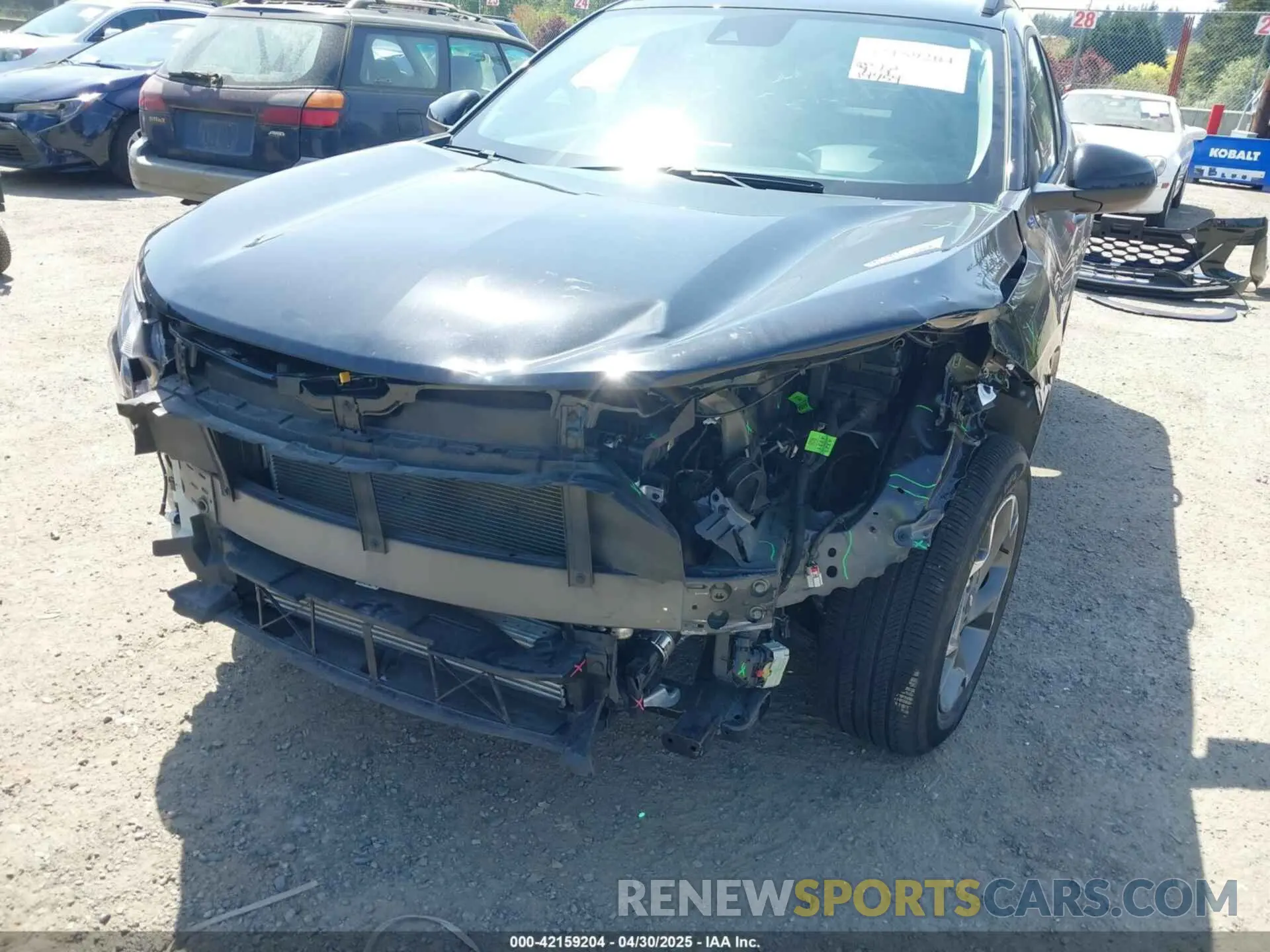 6 fotografías del automóvil dañado KL77LHE23RC170392 CHEVROLET TRAX 2024