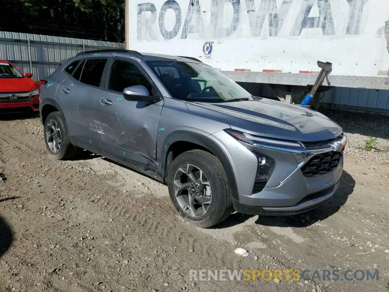 4 fotografías del automóvil dañado KL77LHE23RC208252 CHEVROLET TRAX 2024