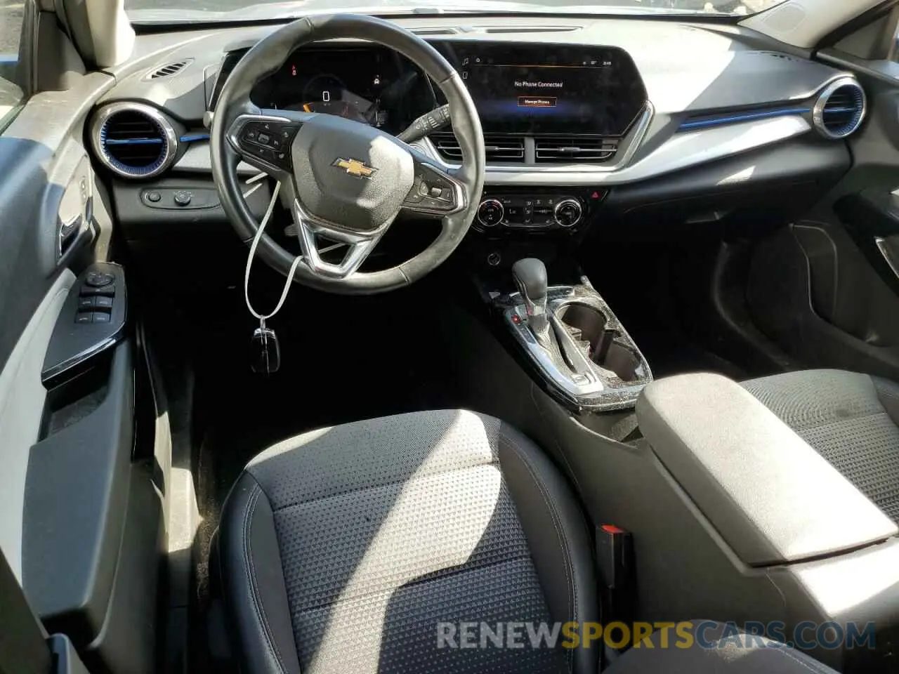 8 fotografías del automóvil dañado KL77LHE23RC208252 CHEVROLET TRAX 2024