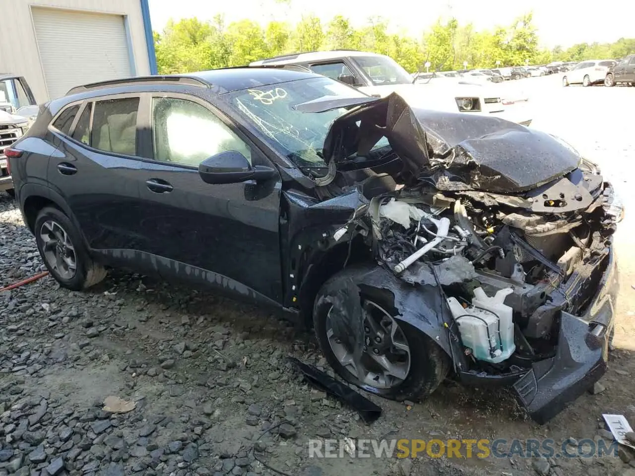 4 fotografías del automóvil dañado KL77LHE23RC230400 CHEVROLET TRAX 2024