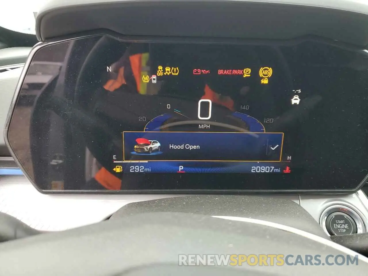 9 fotografías del automóvil dañado KL77LHE24RC049726 CHEVROLET TRAX 2024
