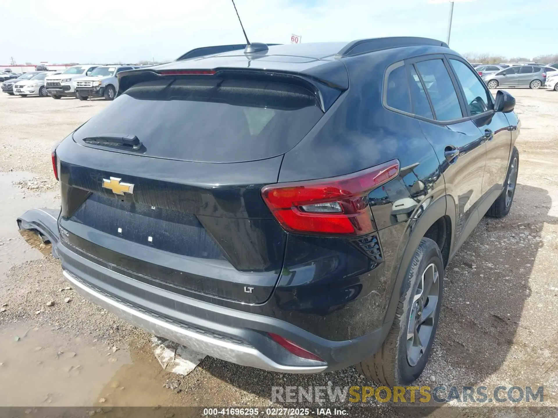 4 fotografías del automóvil dañado KL77LHE24RC087747 CHEVROLET TRAX 2024