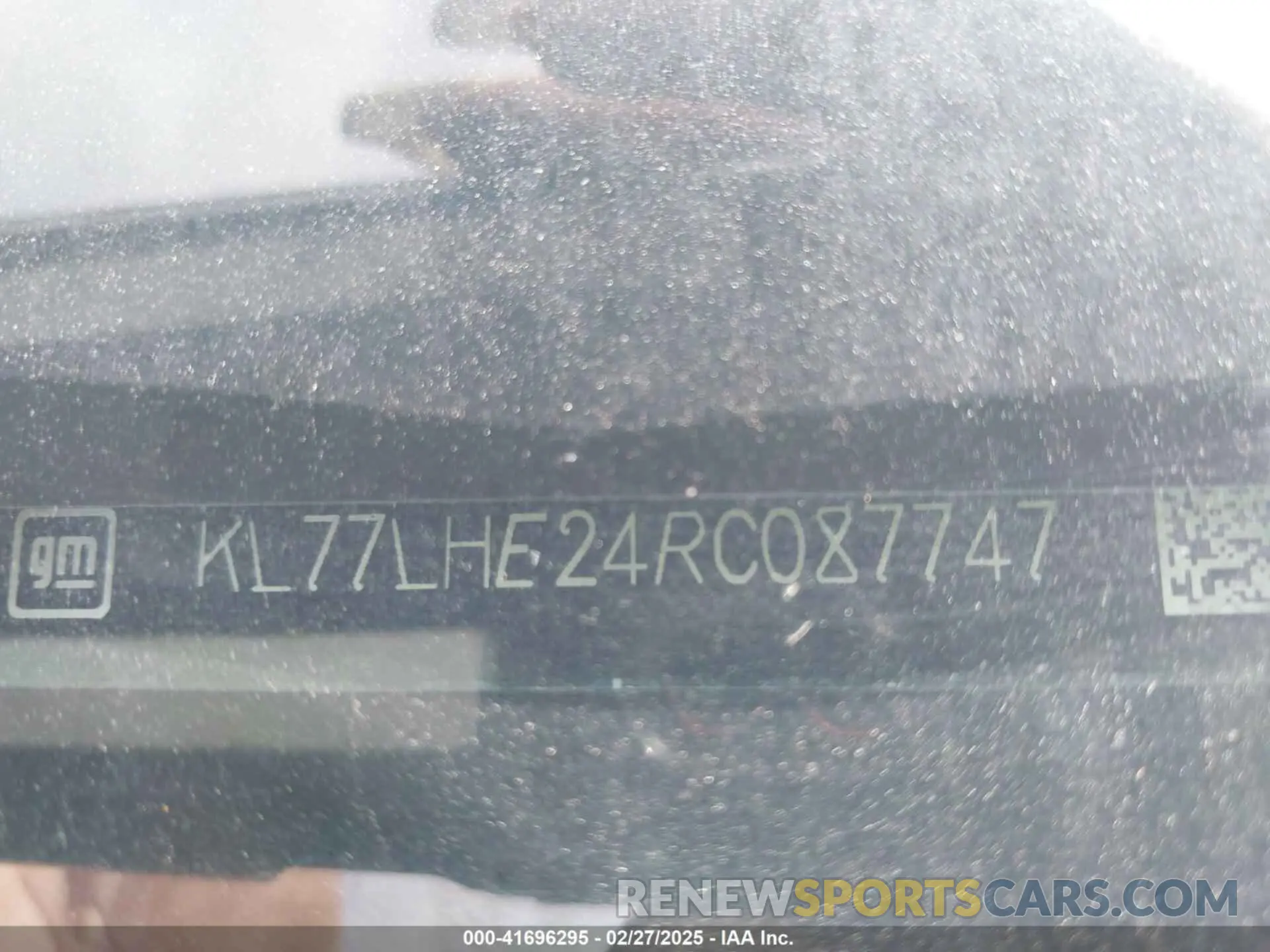 9 fotografías del automóvil dañado KL77LHE24RC087747 CHEVROLET TRAX 2024