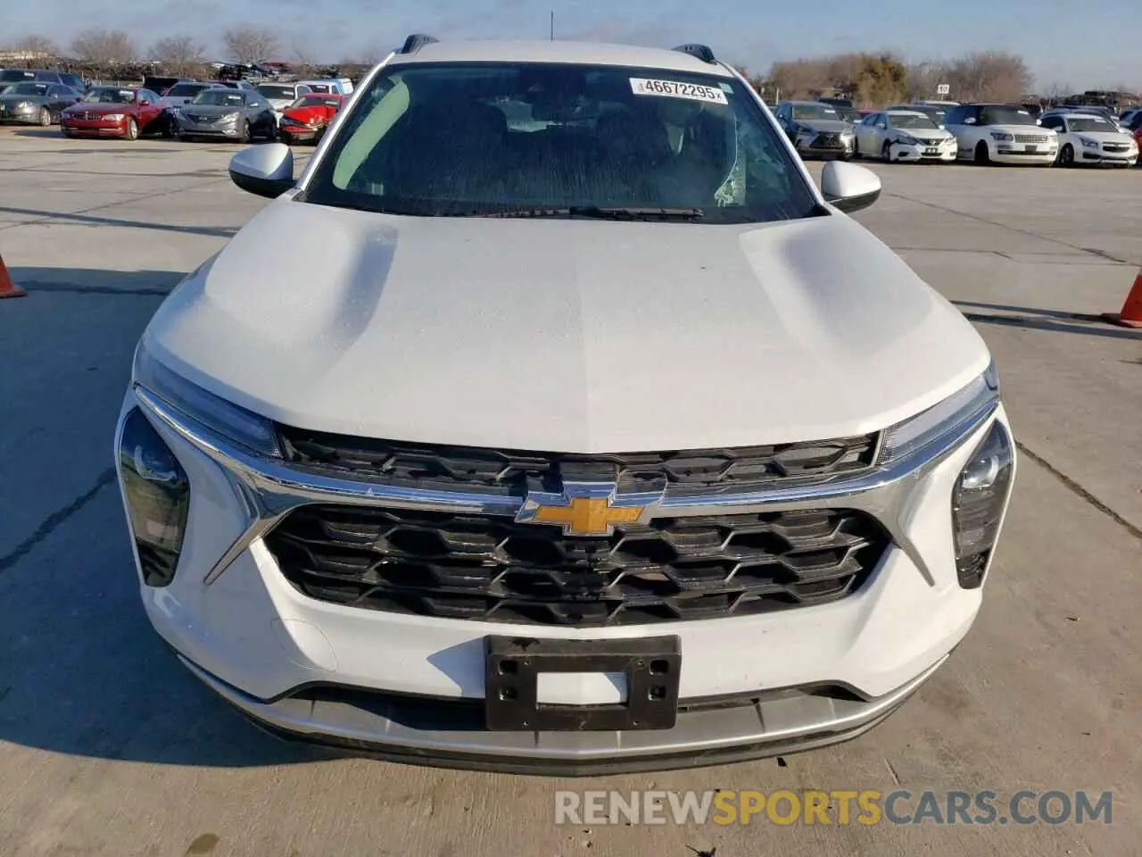 5 fotografías del automóvil dañado KL77LHE24RC136042 CHEVROLET TRAX 2024