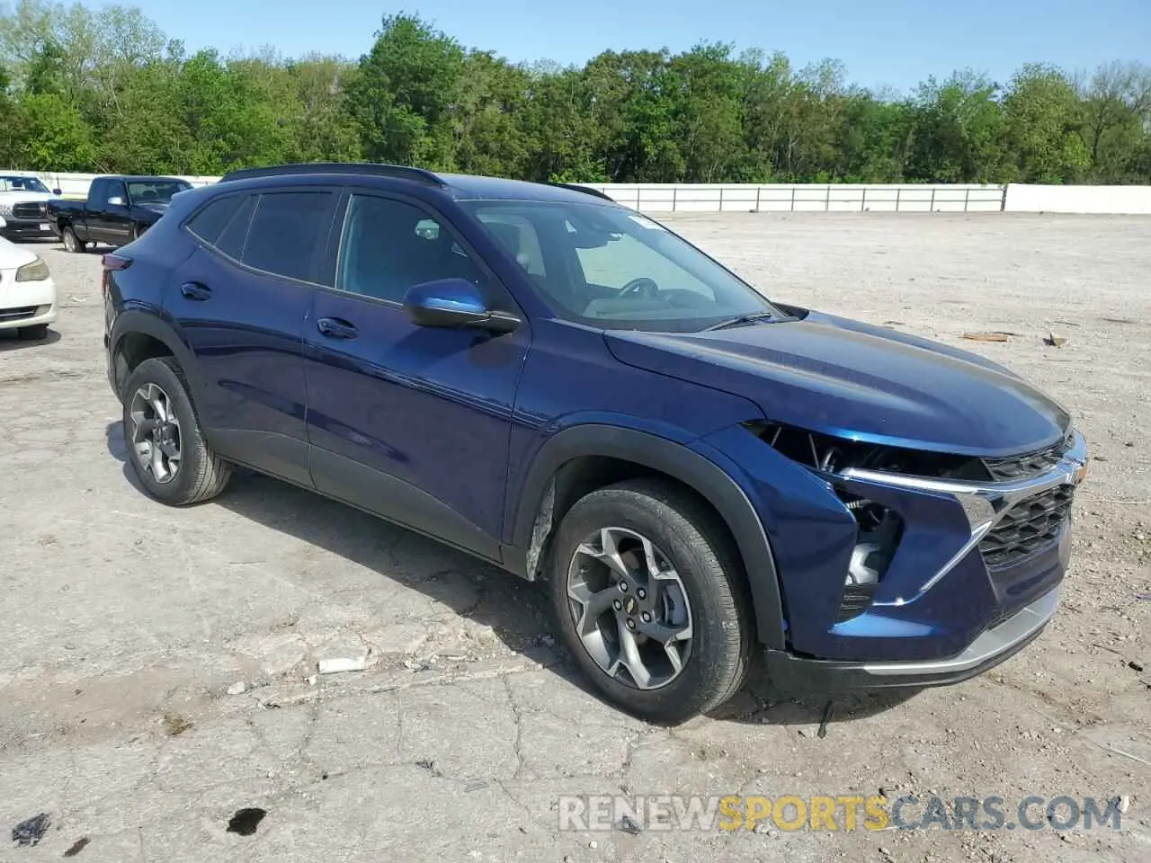 4 fotografías del automóvil dañado KL77LHE24RC158994 CHEVROLET TRAX 2024
