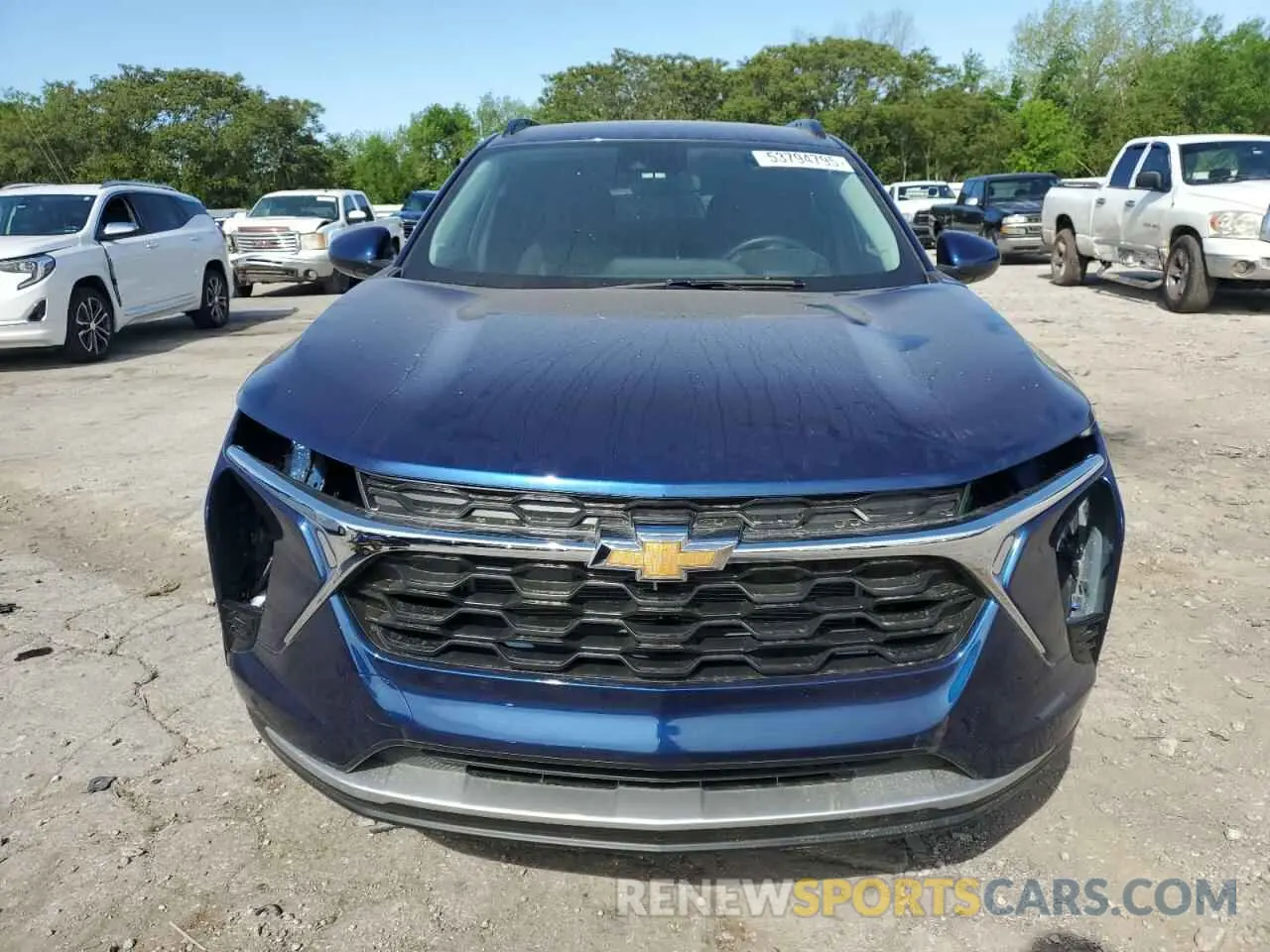 5 fotografías del automóvil dañado KL77LHE24RC158994 CHEVROLET TRAX 2024