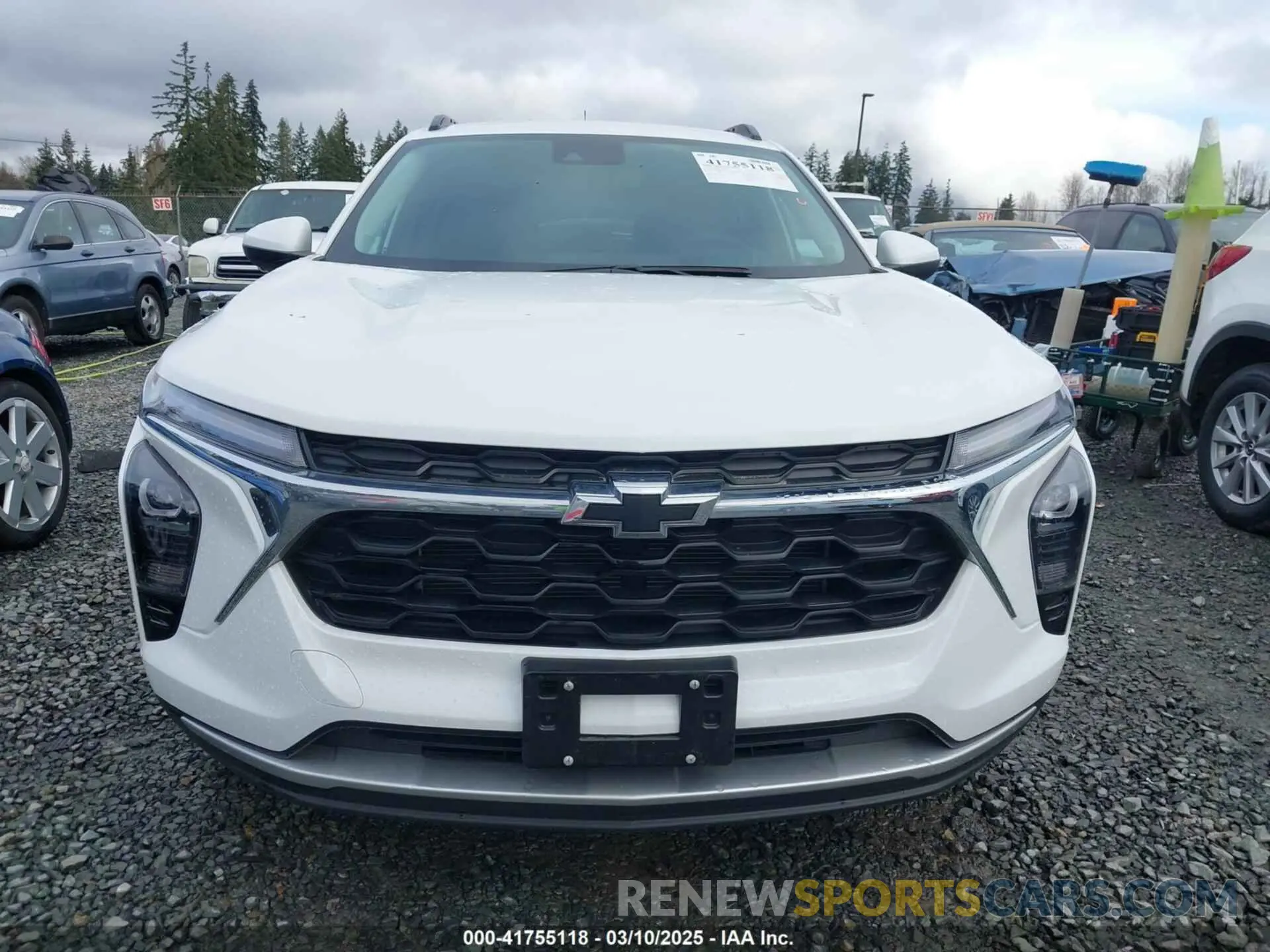 12 fotografías del automóvil dañado KL77LHE24RC164200 CHEVROLET TRAX 2024