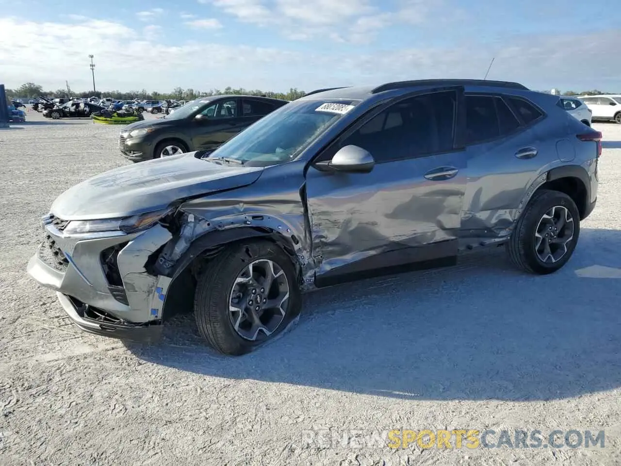 1 fotografías del automóvil dañado KL77LHE24RC207630 CHEVROLET TRAX 2024