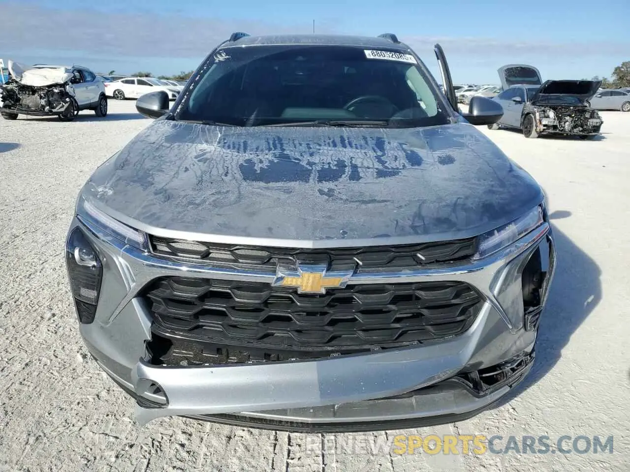 5 fotografías del automóvil dañado KL77LHE24RC207630 CHEVROLET TRAX 2024