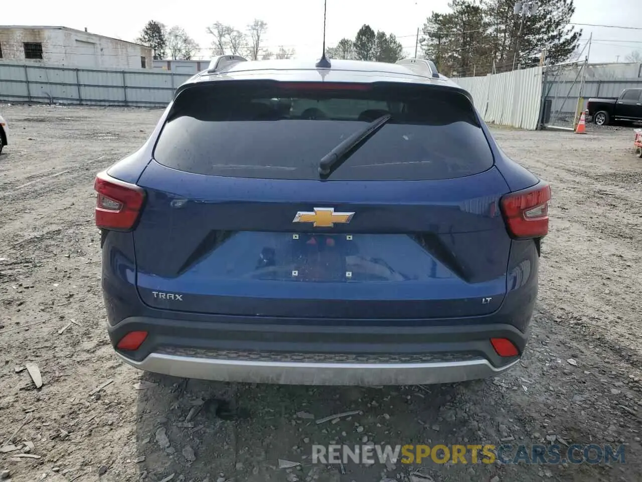 6 fotografías del automóvil dañado KL77LHE24RC215730 CHEVROLET TRAX 2024