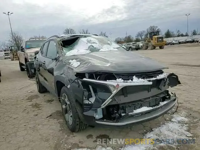 11 fotografías del automóvil dañado KL77LHE24RC237114 CHEVROLET TRAX 2024