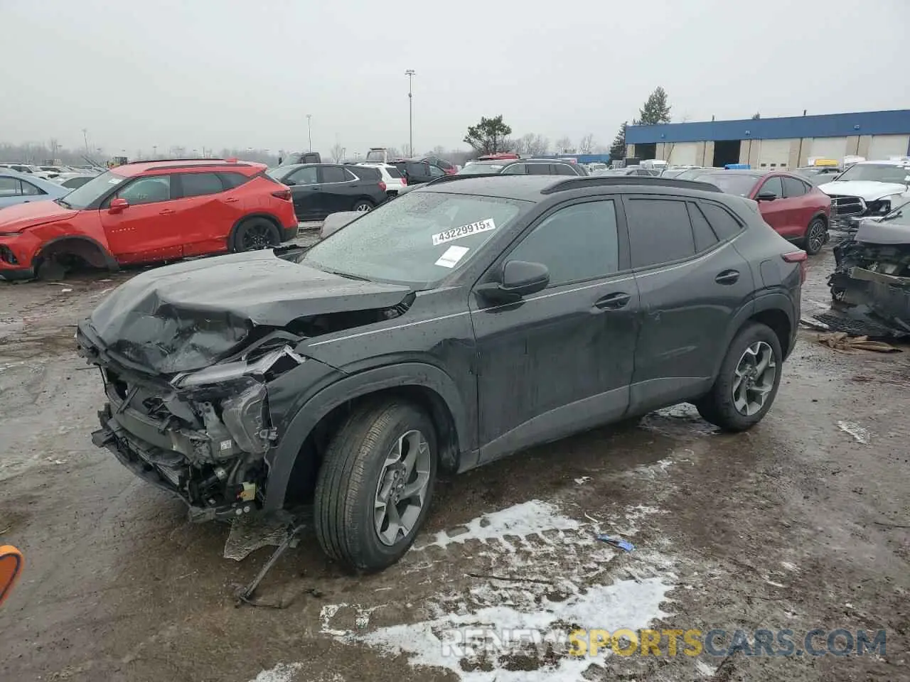 1 fotografías del automóvil dañado KL77LHE25RC082430 CHEVROLET TRAX 2024