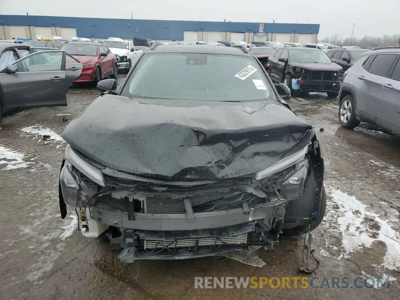 5 fotografías del automóvil dañado KL77LHE25RC082430 CHEVROLET TRAX 2024
