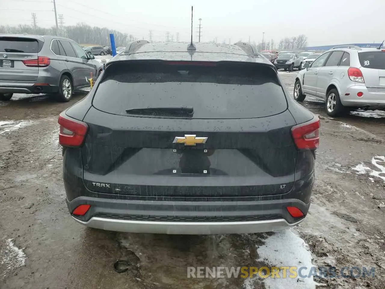 6 fotografías del automóvil dañado KL77LHE25RC082430 CHEVROLET TRAX 2024