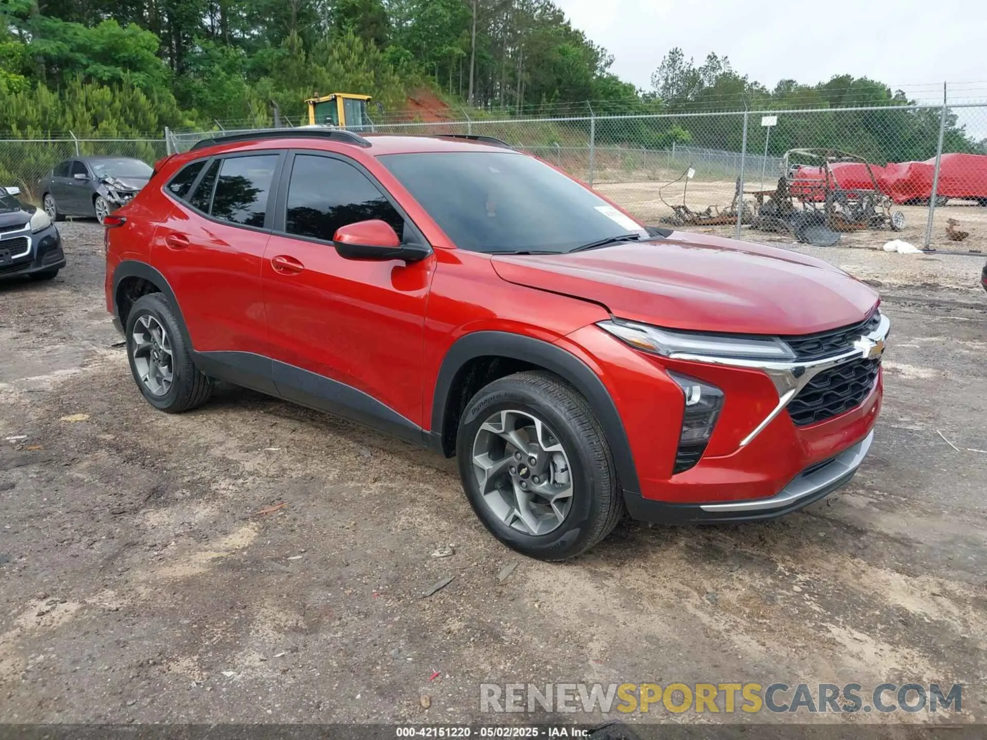 1 fotografías del automóvil dañado KL77LHE25RC218829 CHEVROLET TRAX 2024