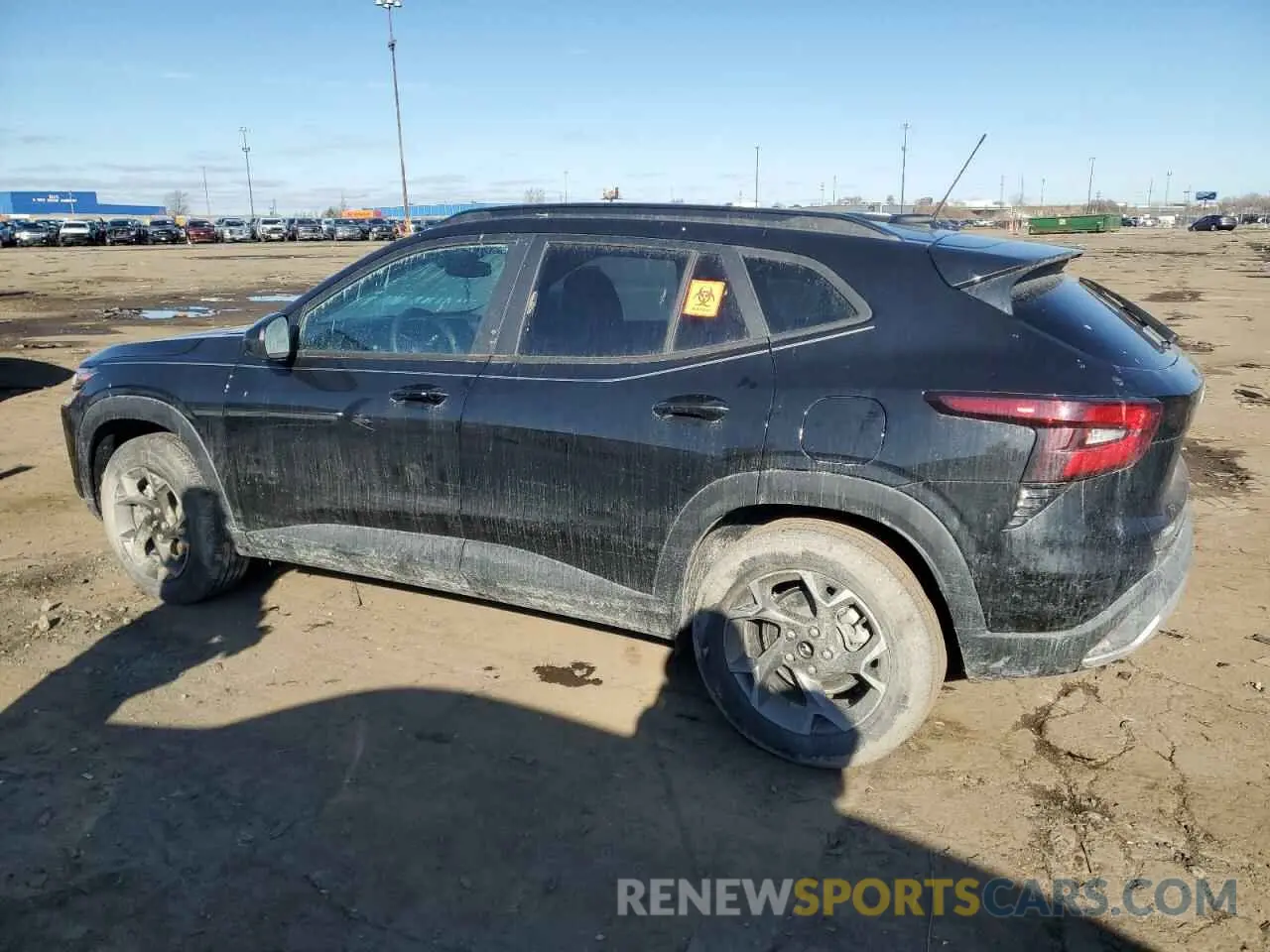 2 fotografías del automóvil dañado KL77LHE25RC241608 CHEVROLET TRAX 2024
