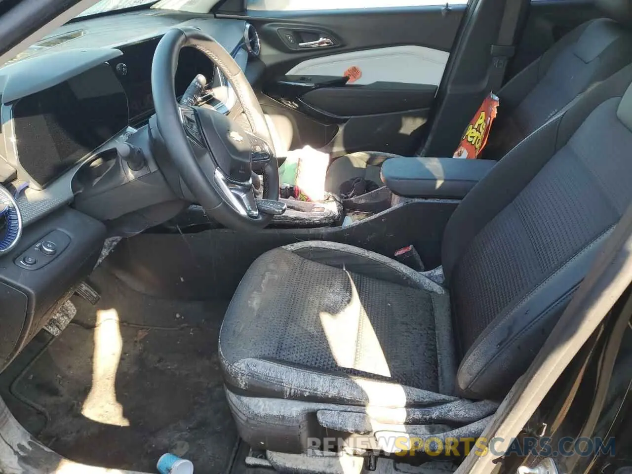 7 fotografías del automóvil dañado KL77LHE25RC241608 CHEVROLET TRAX 2024