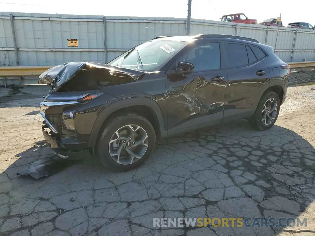 1 fotografías del automóvil dañado KL77LHE26RC160469 CHEVROLET TRAX 2024