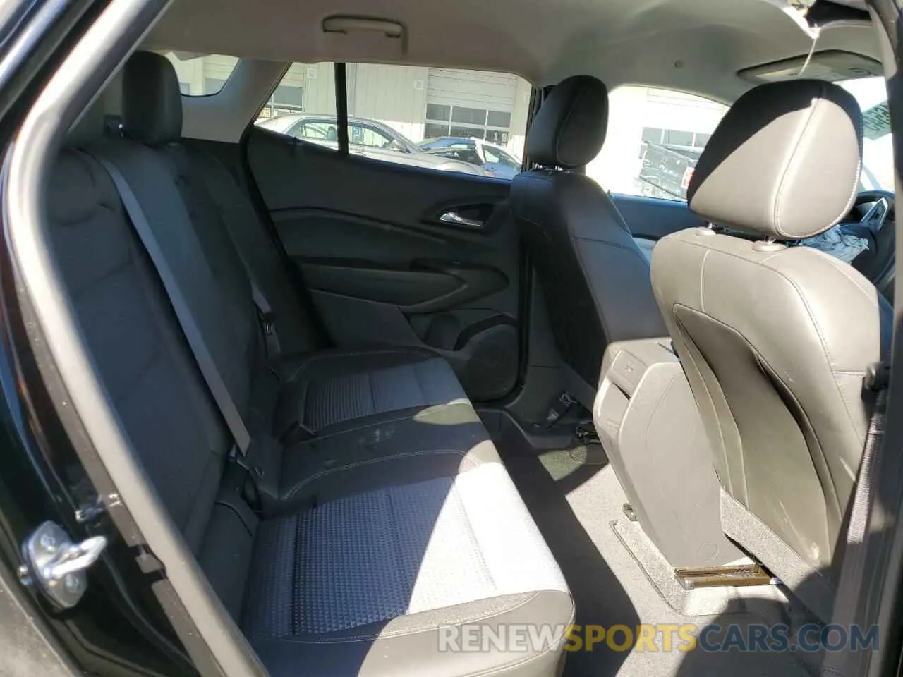 11 fotografías del automóvil dañado KL77LHE26RC160469 CHEVROLET TRAX 2024