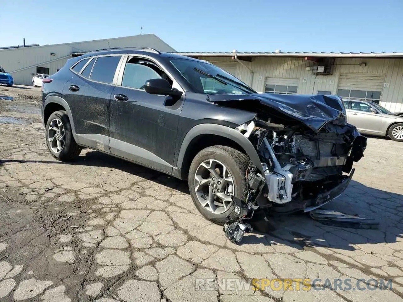 4 fotografías del automóvil dañado KL77LHE26RC160469 CHEVROLET TRAX 2024