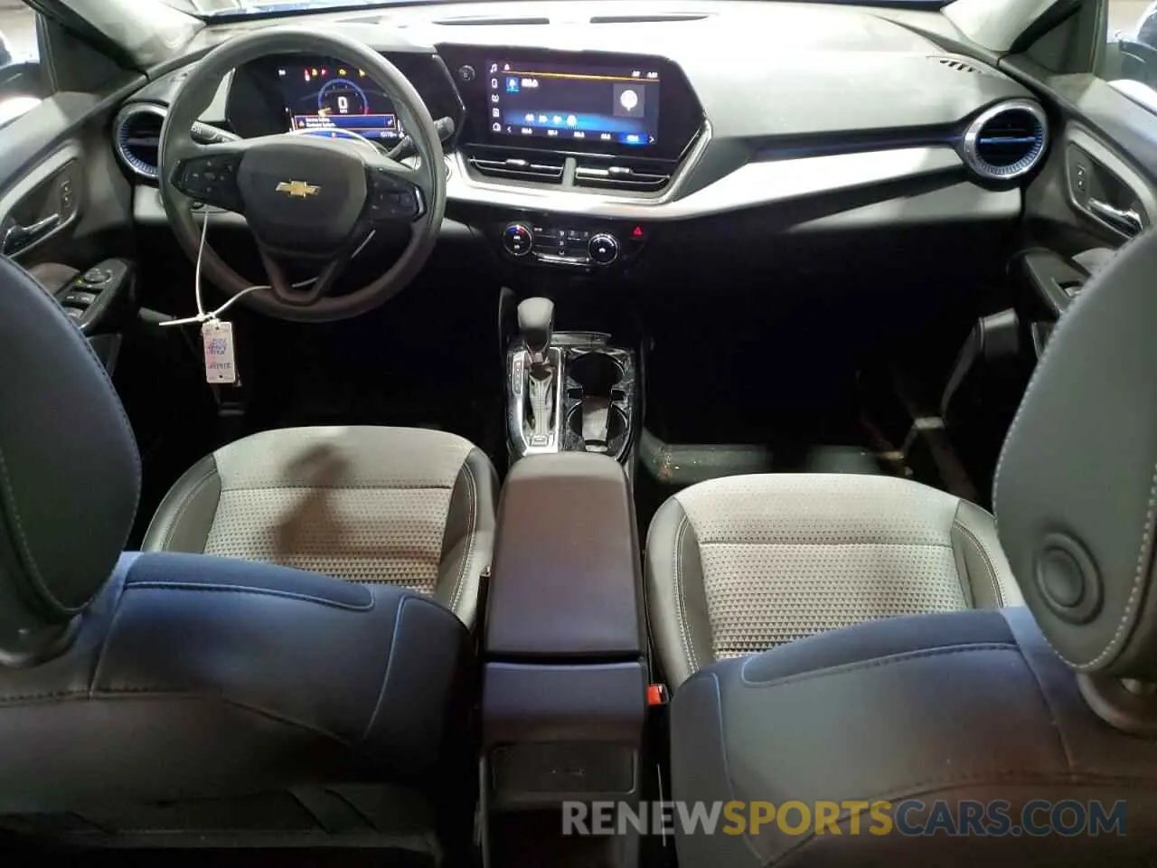 8 fotografías del automóvil dañado KL77LHE26RC197912 CHEVROLET TRAX 2024