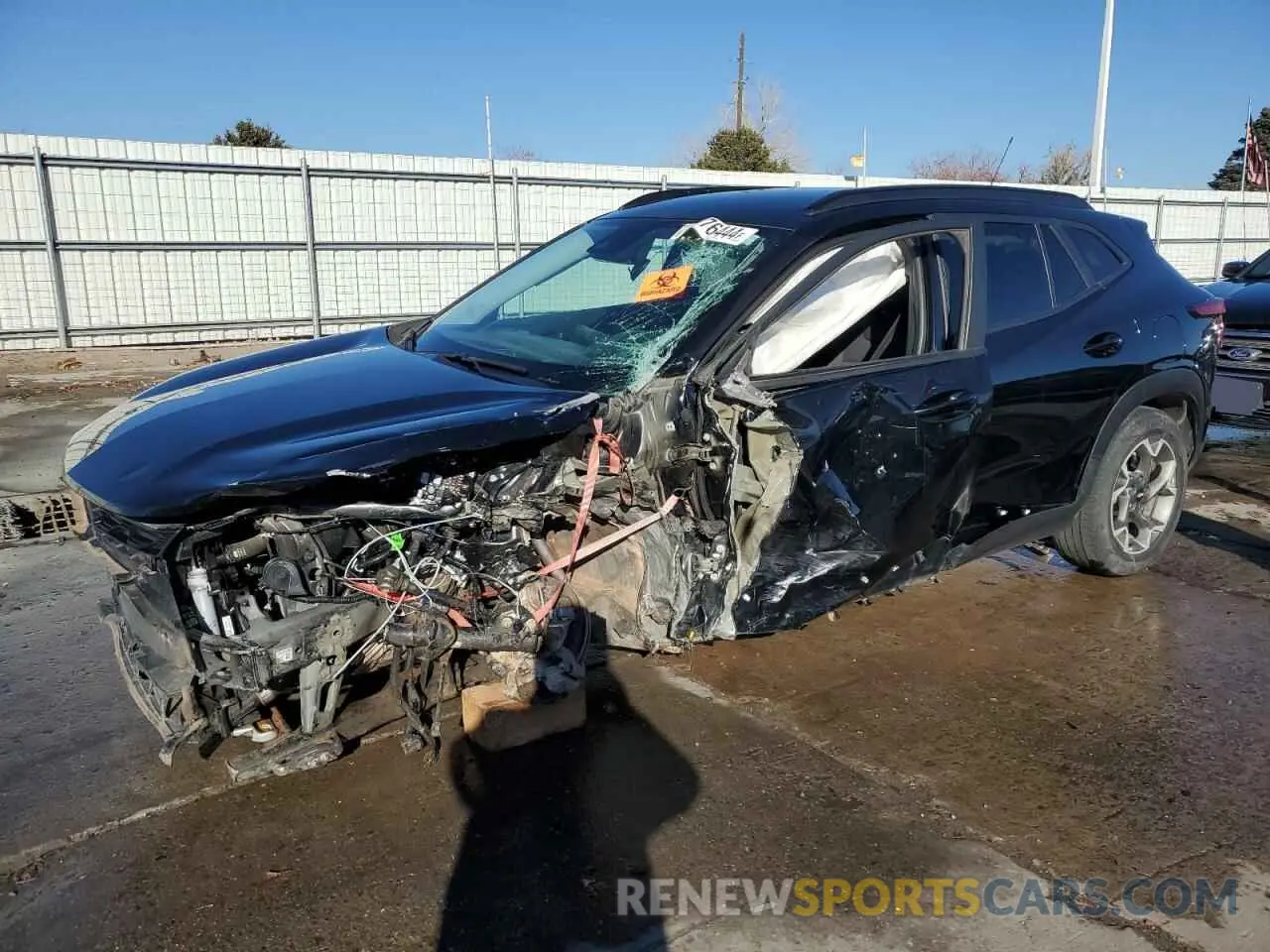 1 fotografías del automóvil dañado KL77LHE27RC066021 CHEVROLET TRAX 2024