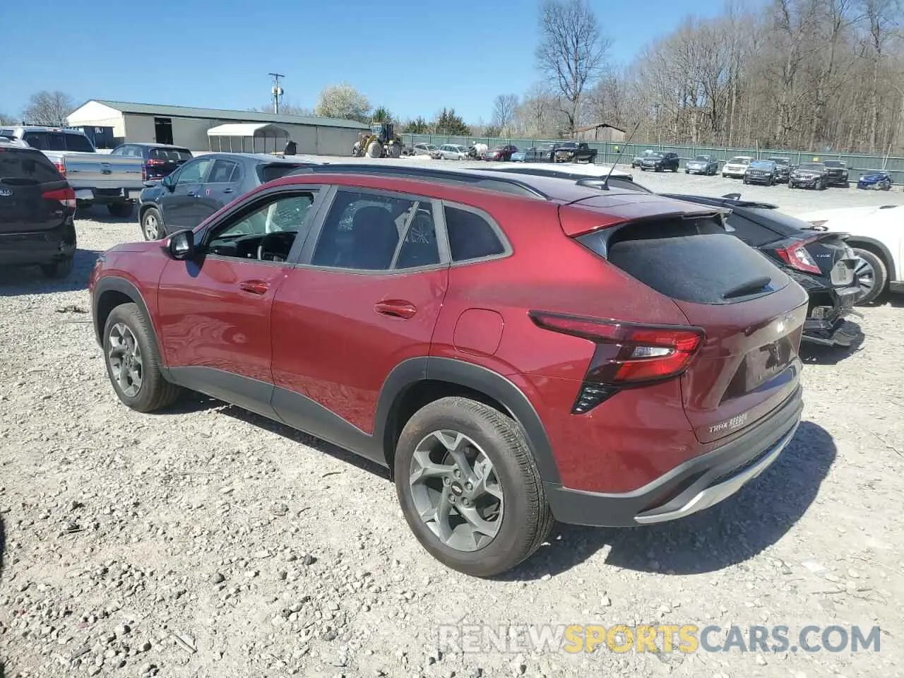 2 fotografías del automóvil dañado KL77LHE27RC203863 CHEVROLET TRAX 2024