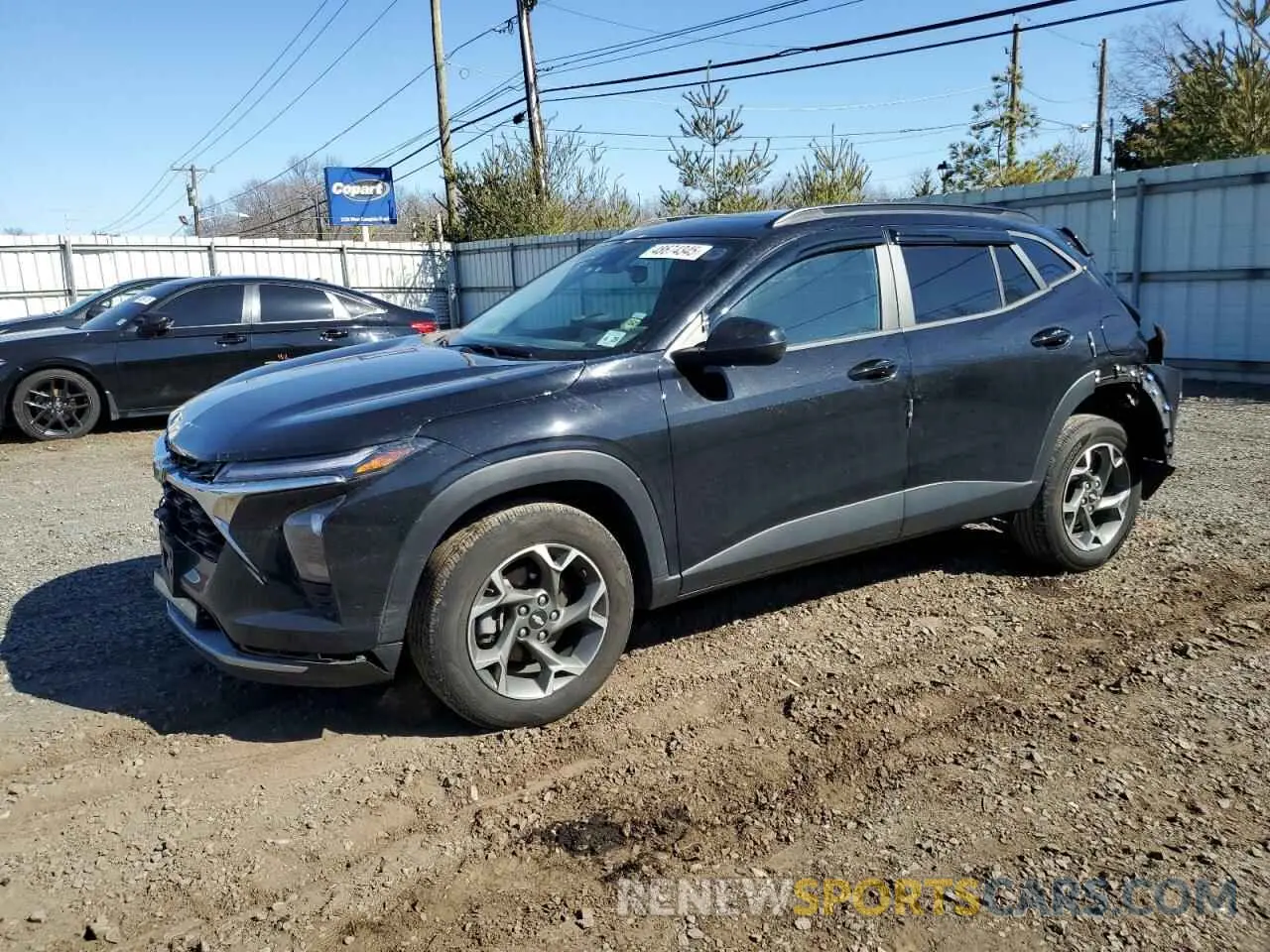 1 fotografías del automóvil dañado KL77LHE28RC000478 CHEVROLET TRAX 2024