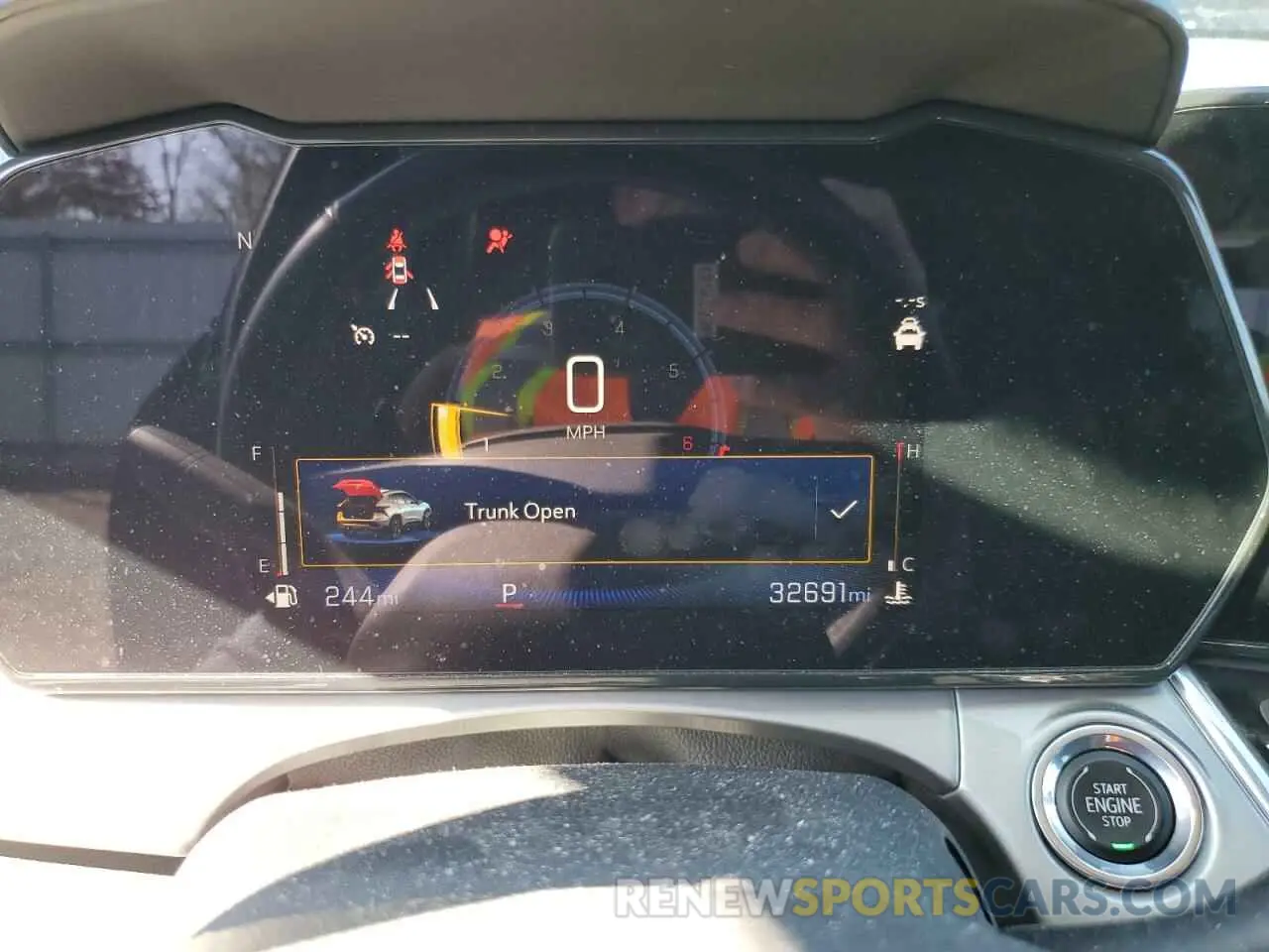 9 fotografías del automóvil dañado KL77LHE28RC000478 CHEVROLET TRAX 2024