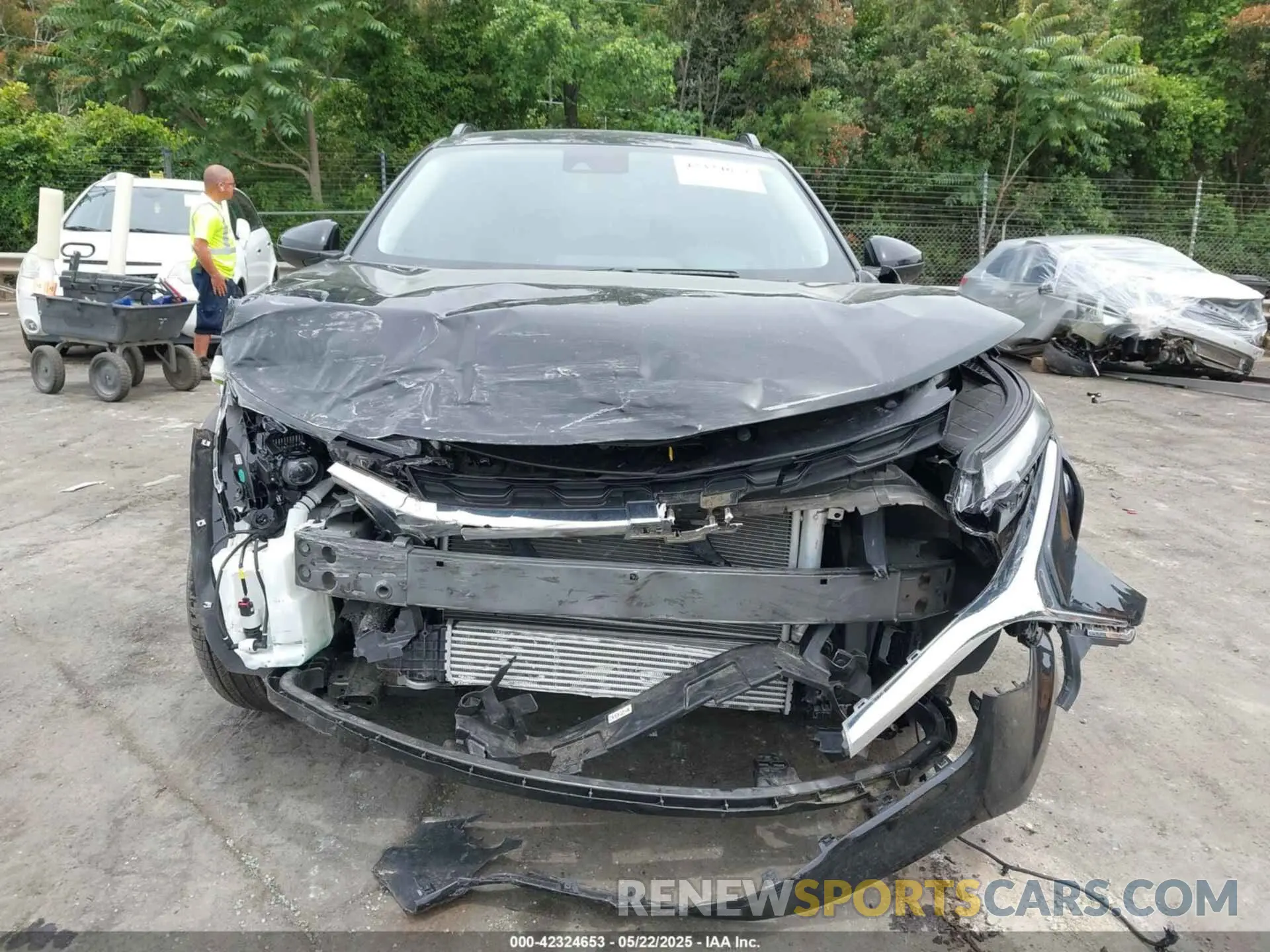 11 fotografías del automóvil dañado KL77LHE28RC005549 CHEVROLET TRAX 2024