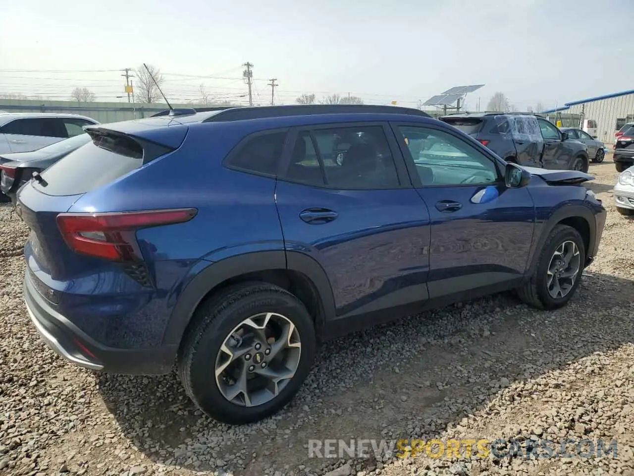 3 fotografías del automóvil dañado KL77LHE28RC012114 CHEVROLET TRAX 2024