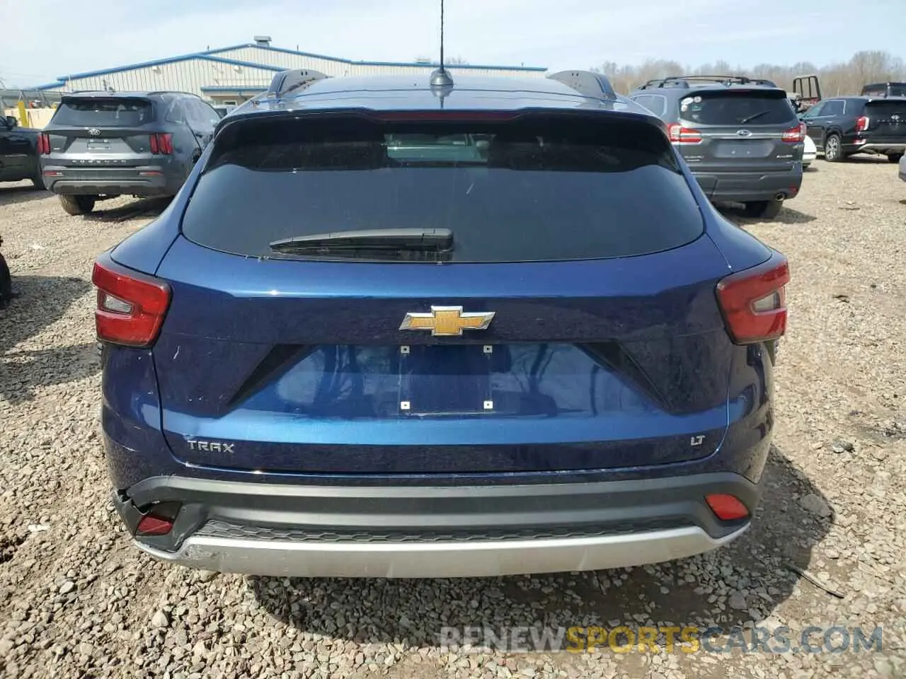 6 fotografías del automóvil dañado KL77LHE28RC012114 CHEVROLET TRAX 2024