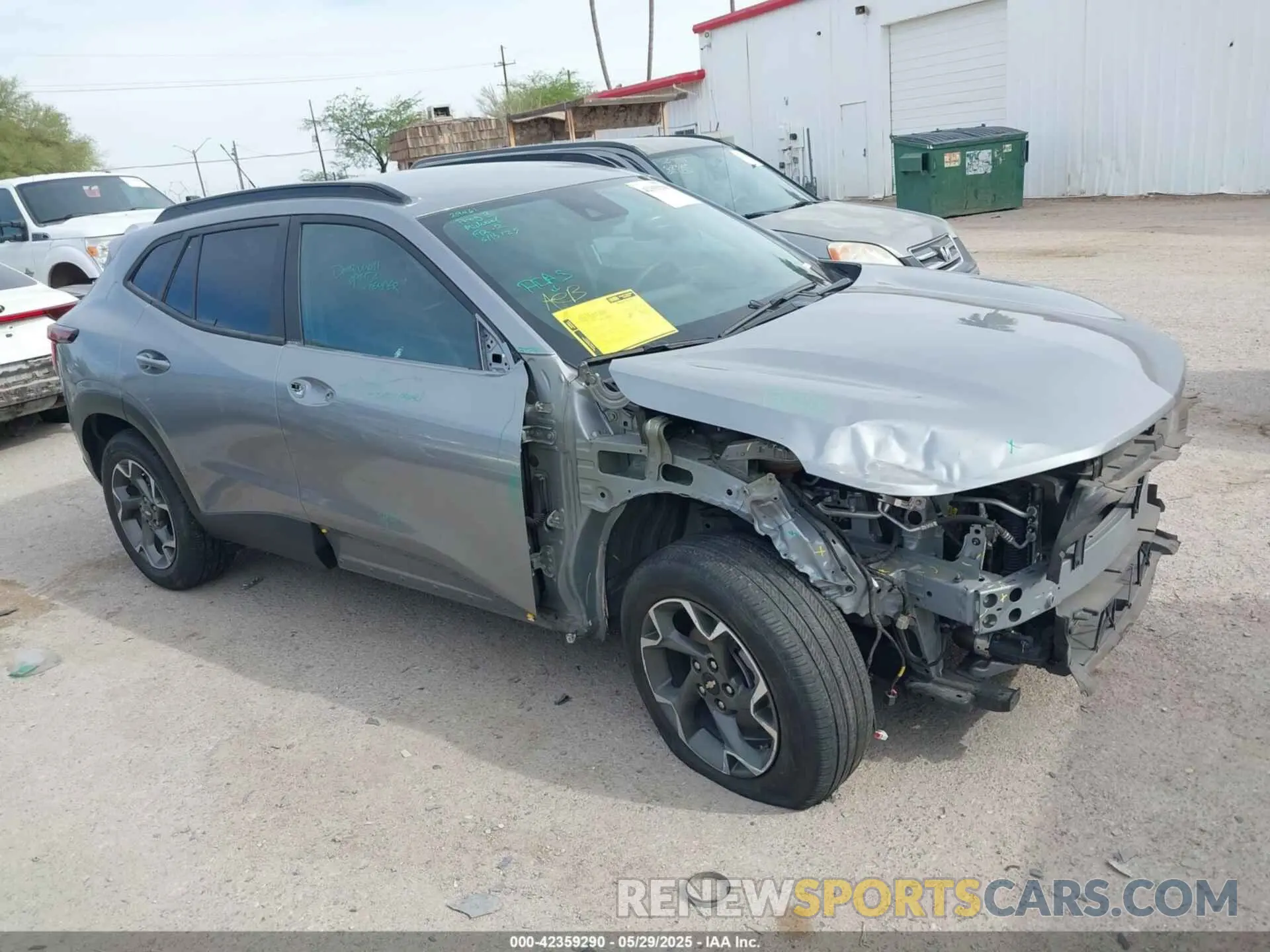 1 fotografías del automóvil dañado KL77LHE28RC043430 CHEVROLET TRAX 2024